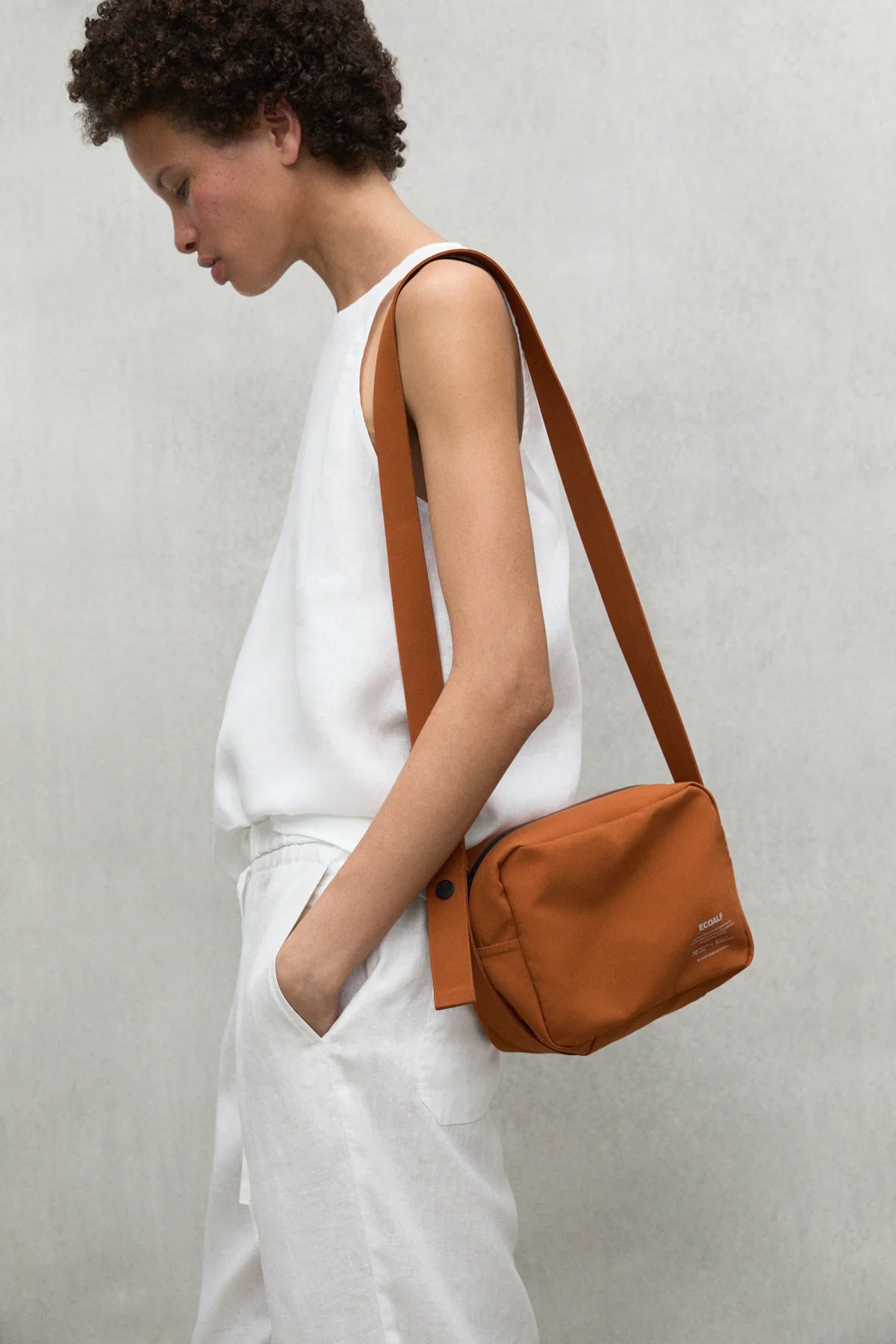 BOLSO BONDED CAMERA NARANJA