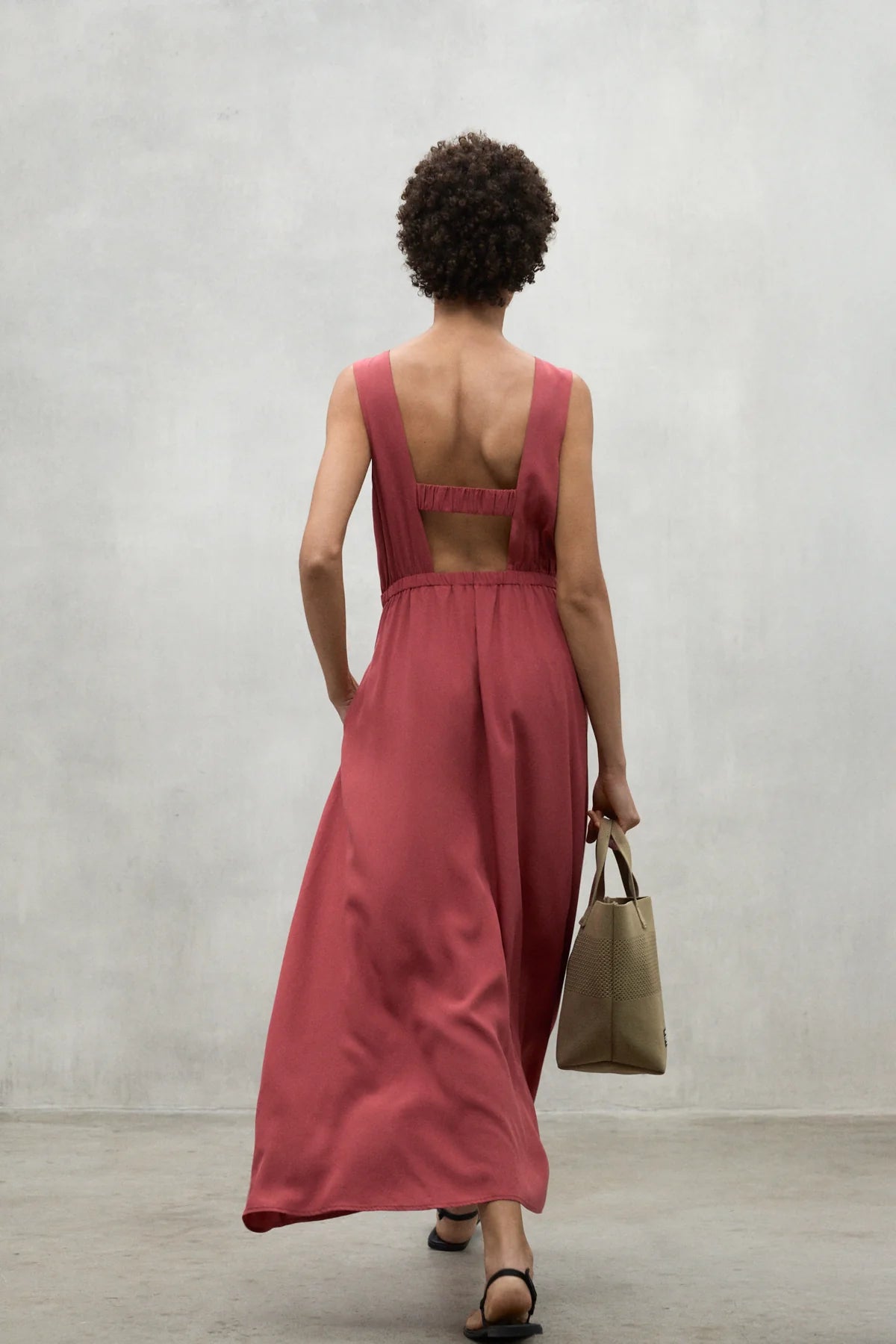 VESTIDO KARL GRANATE