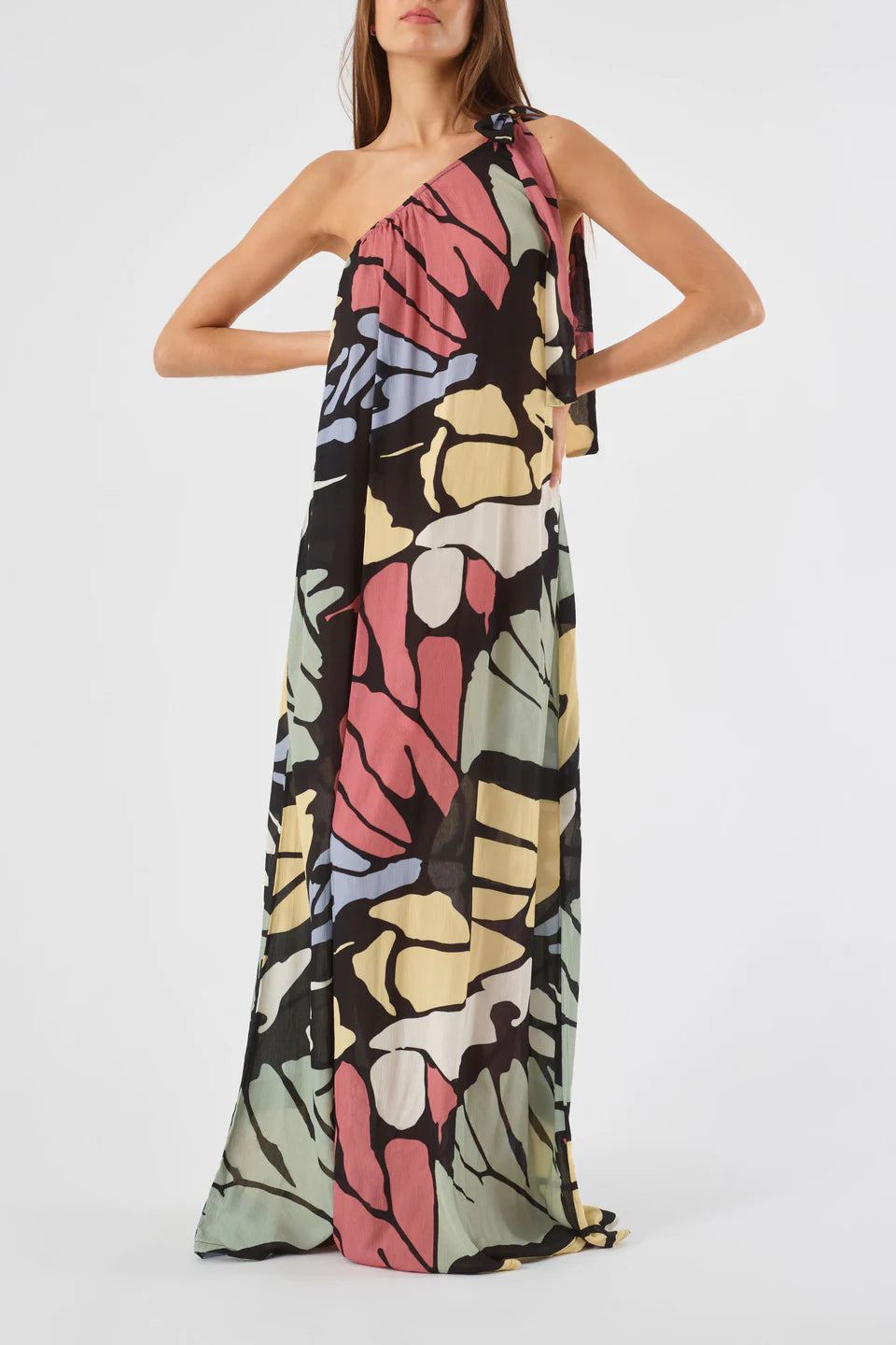 MRS DEVI DRESS BUTTERFLY