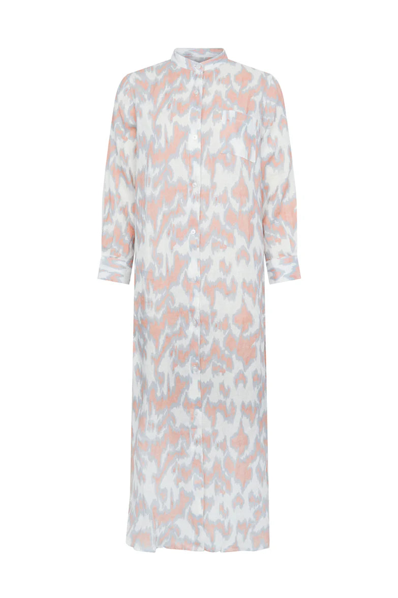 VESTIDO MRS MISSY OCEAN PRINTED
