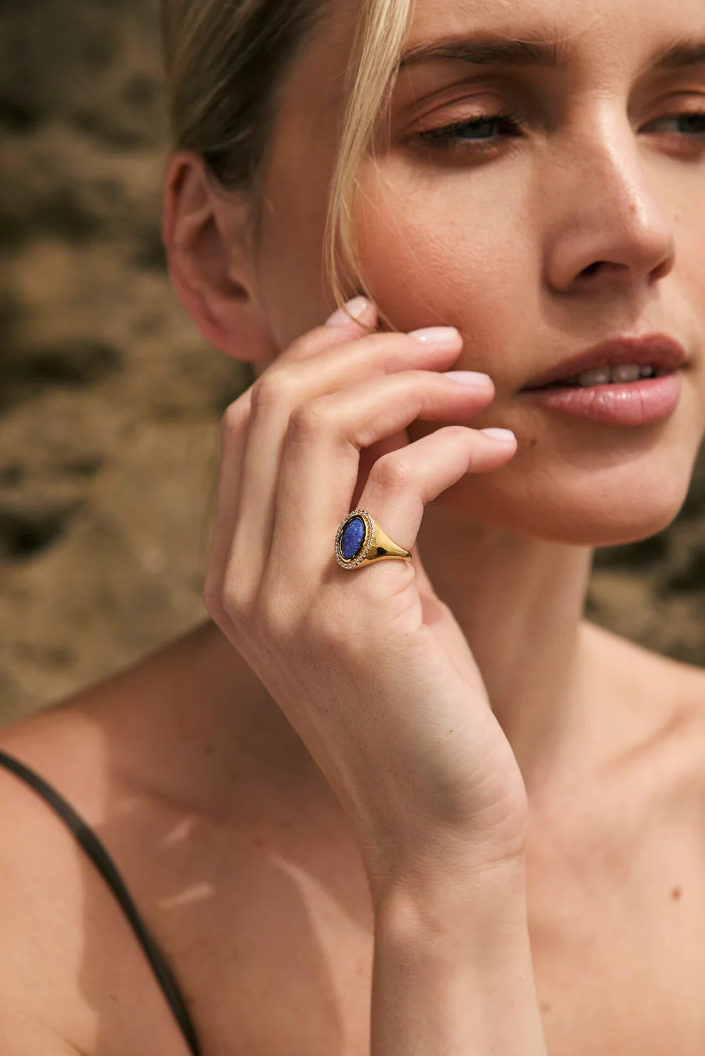 ANILLO SELLO LAPISLÁZULI