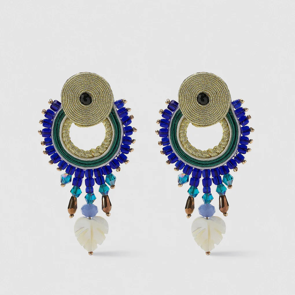 PENDIENTES BLUEBERRY FLASH