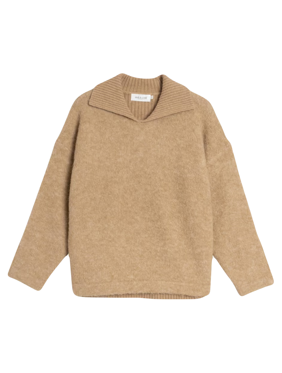 JERSEY CUELLO POLLO BEIGE