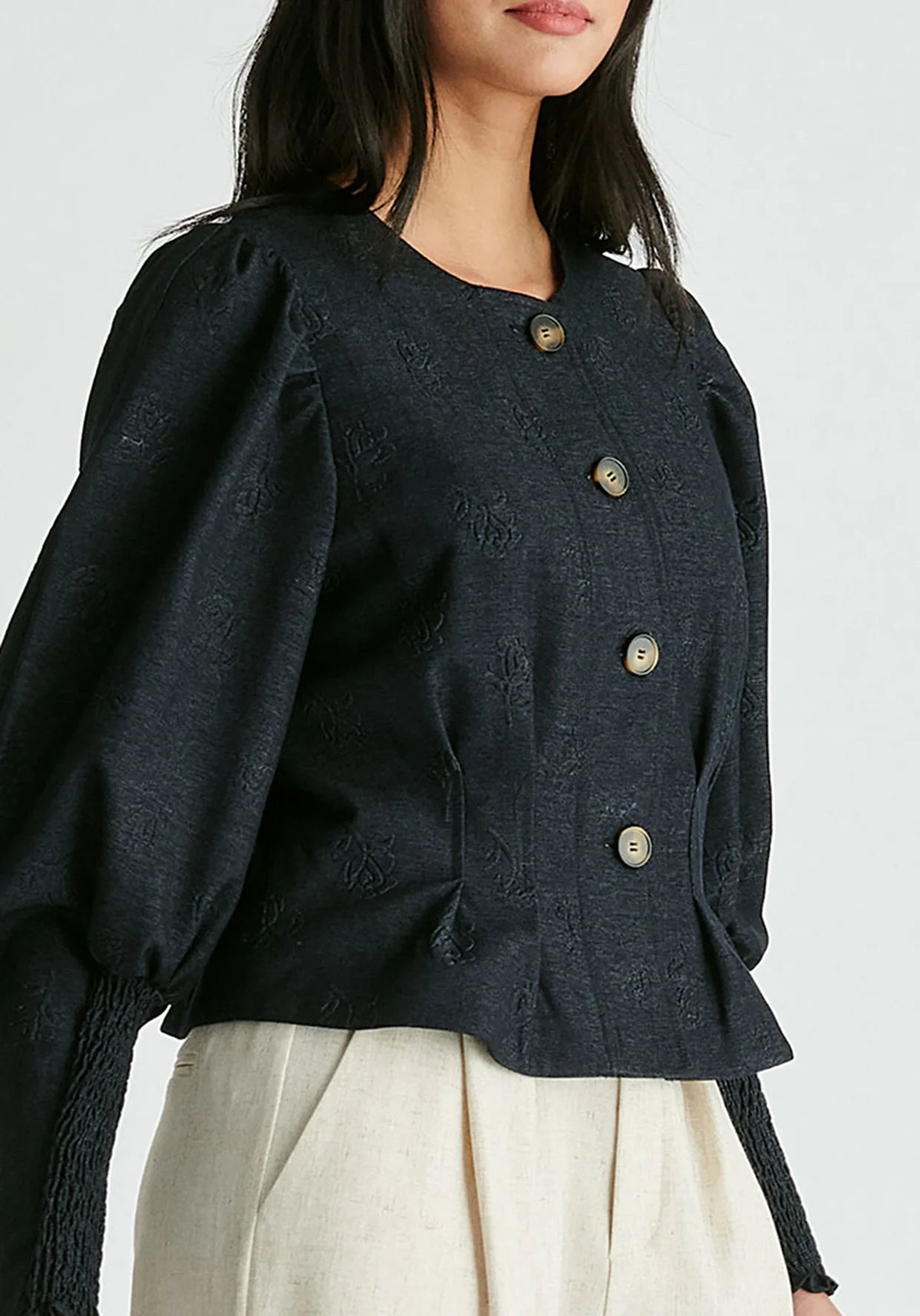 CHAQUETA DARK DENIM BLUE