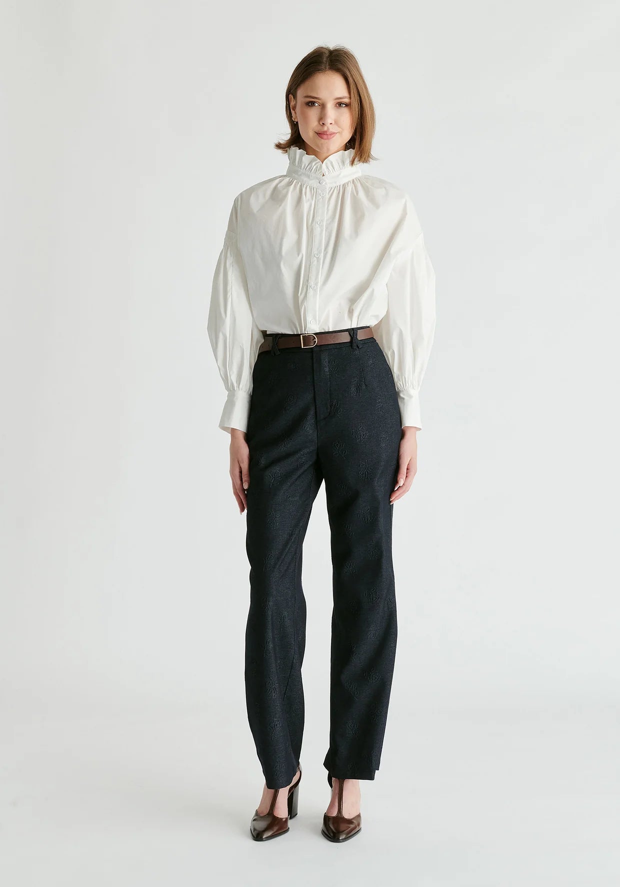 PANTALONES EFECTO VAQUERO DARK DENIM
