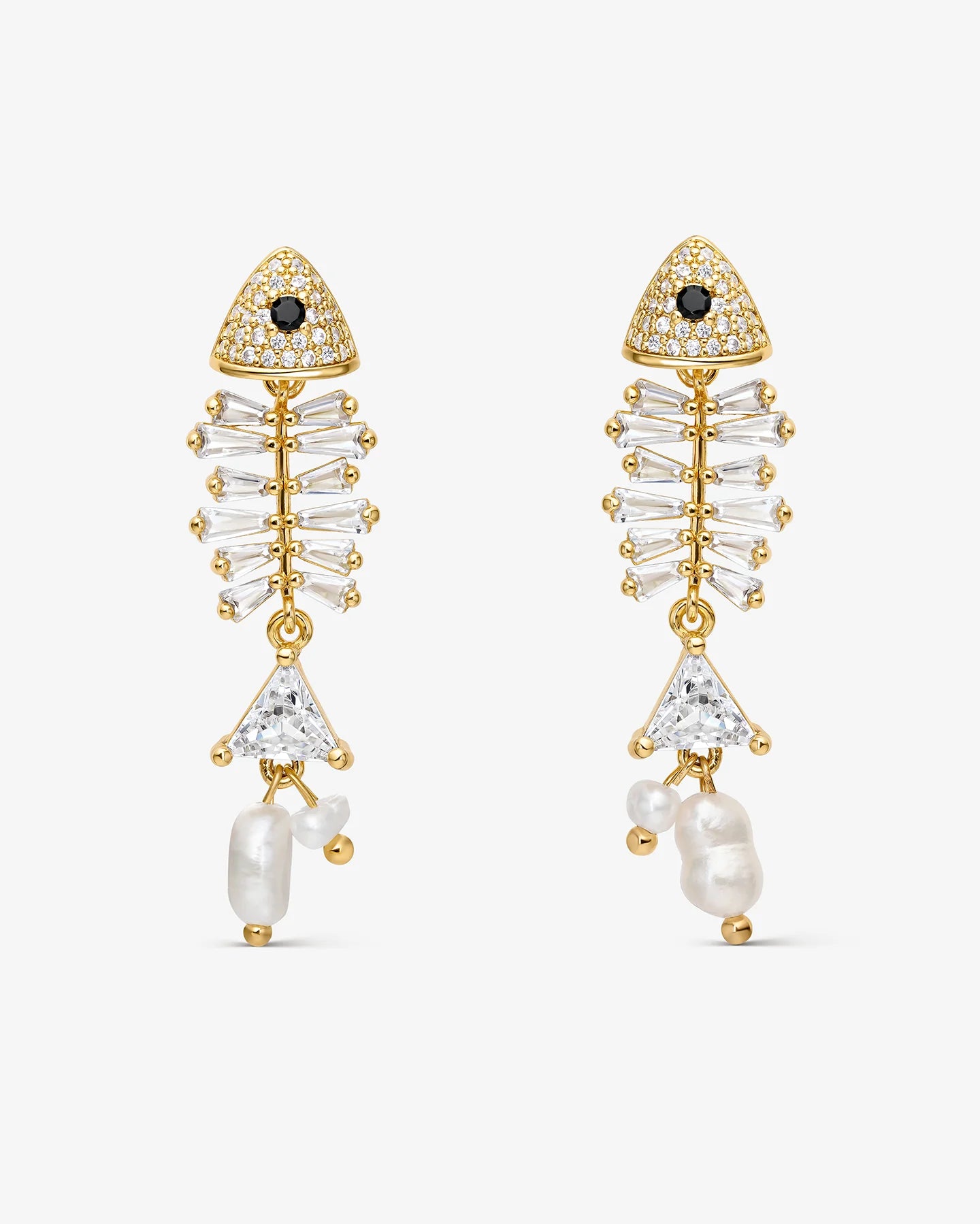 PENDIENTES PESCE PERLA