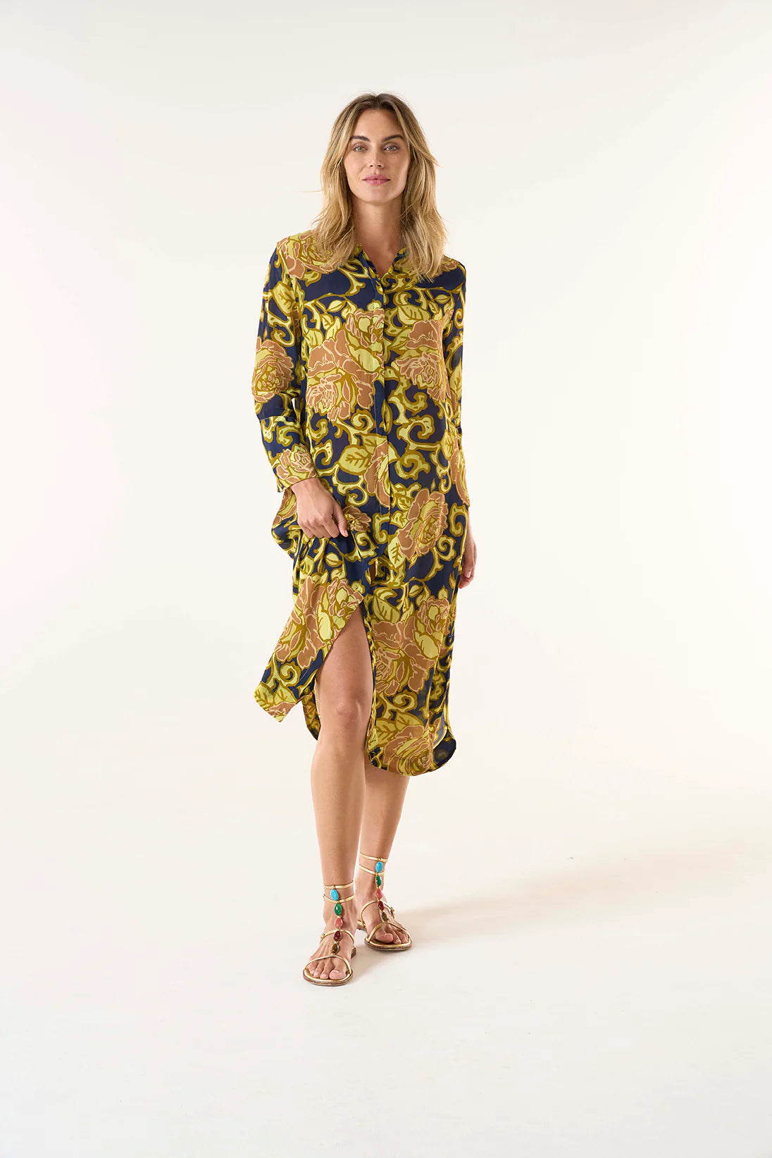 VESTIDO INDIA SAN SEBASTIAN CITRINE