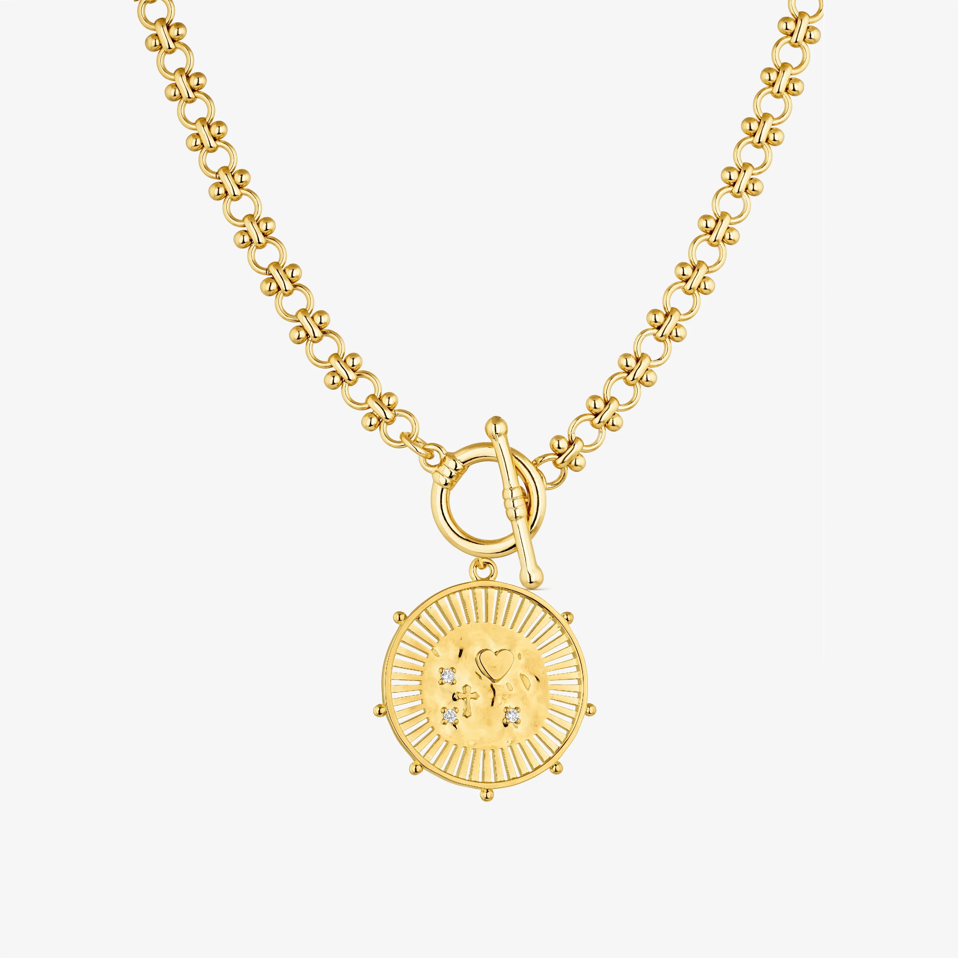 CADENA MEDALLA SOL