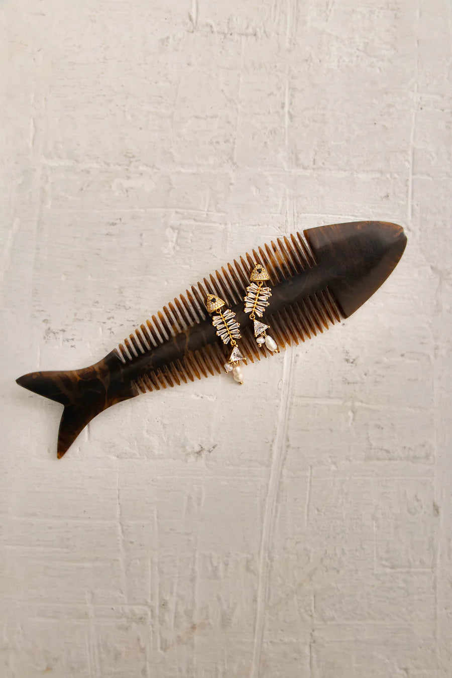 PENDIENTES PESCE PERLA
