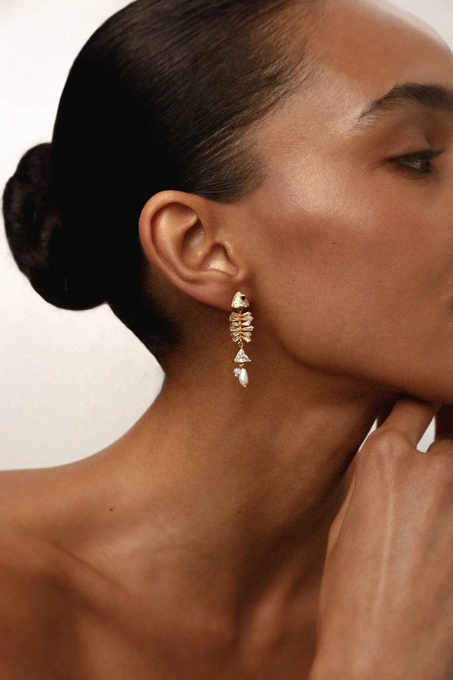 PENDIENTES PESCE PERLA