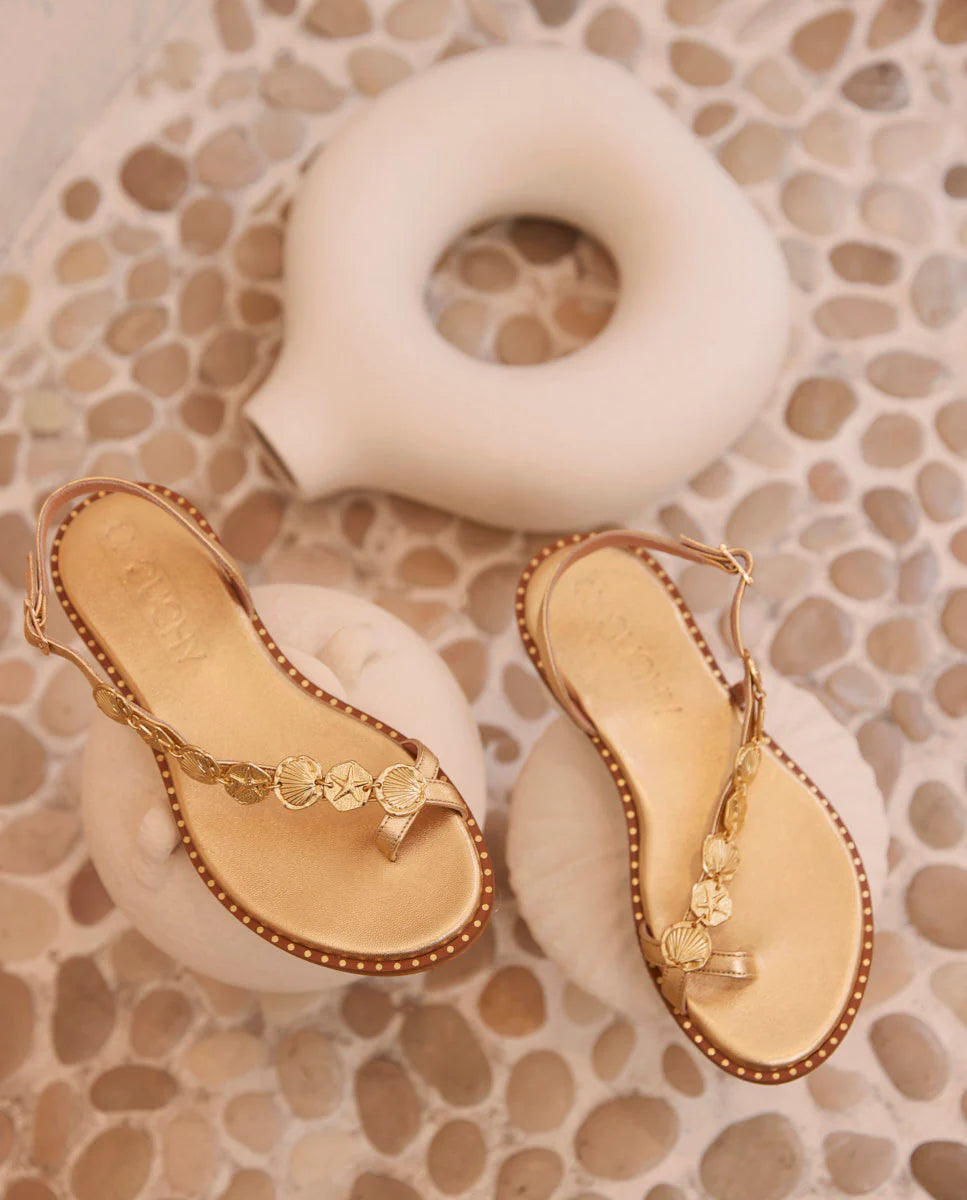SANDALIAS TIMEA GOLD