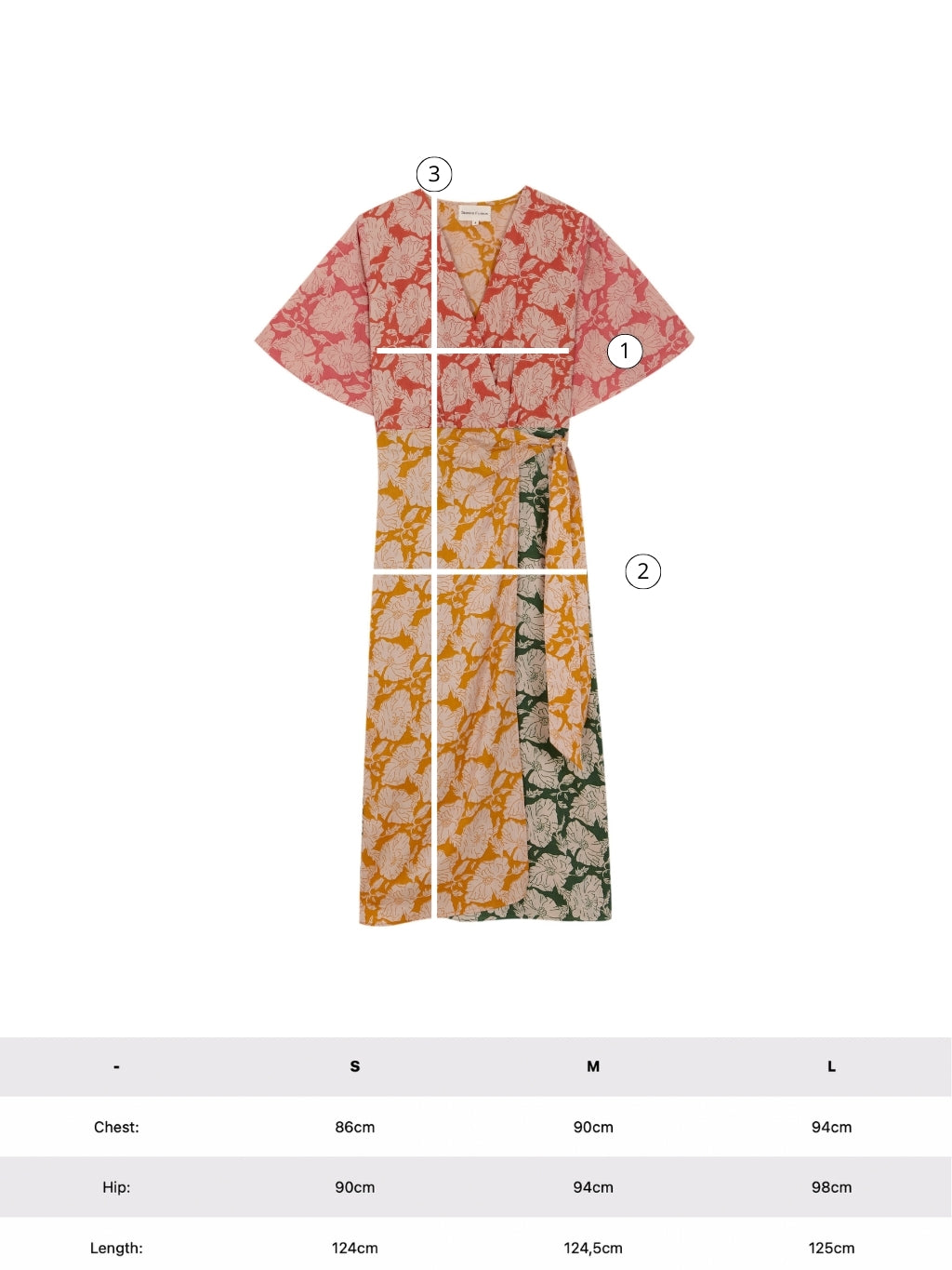 VESTIDO MIDI LAZADA IRIS