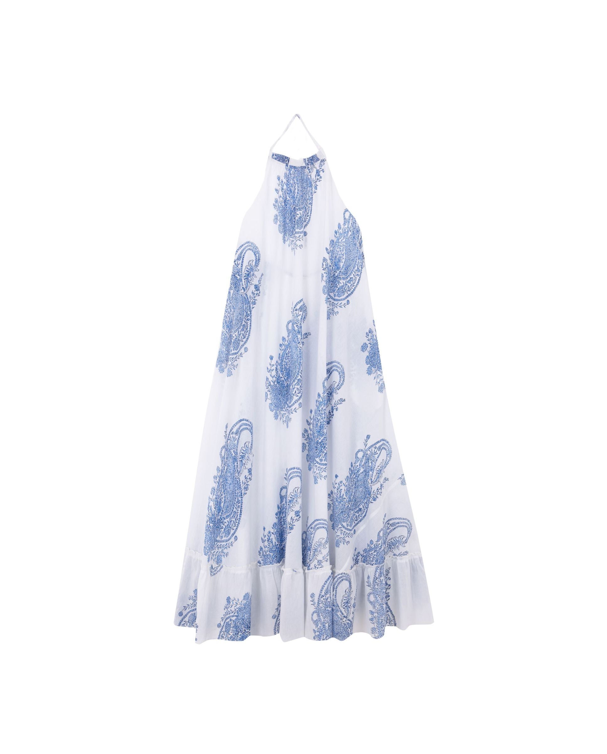 VESTIDO HALTER PAISLEY