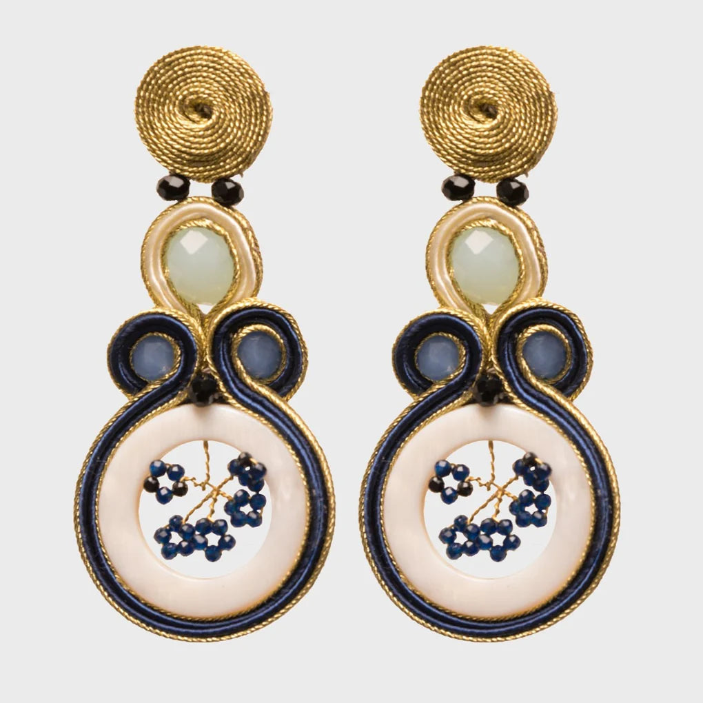 PENDIENTES BLUE BLOSSOM