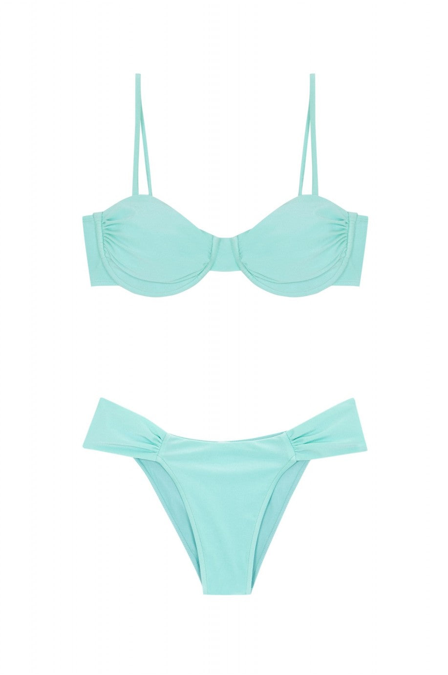 BIKINI BALCONETTE TURQUOISE