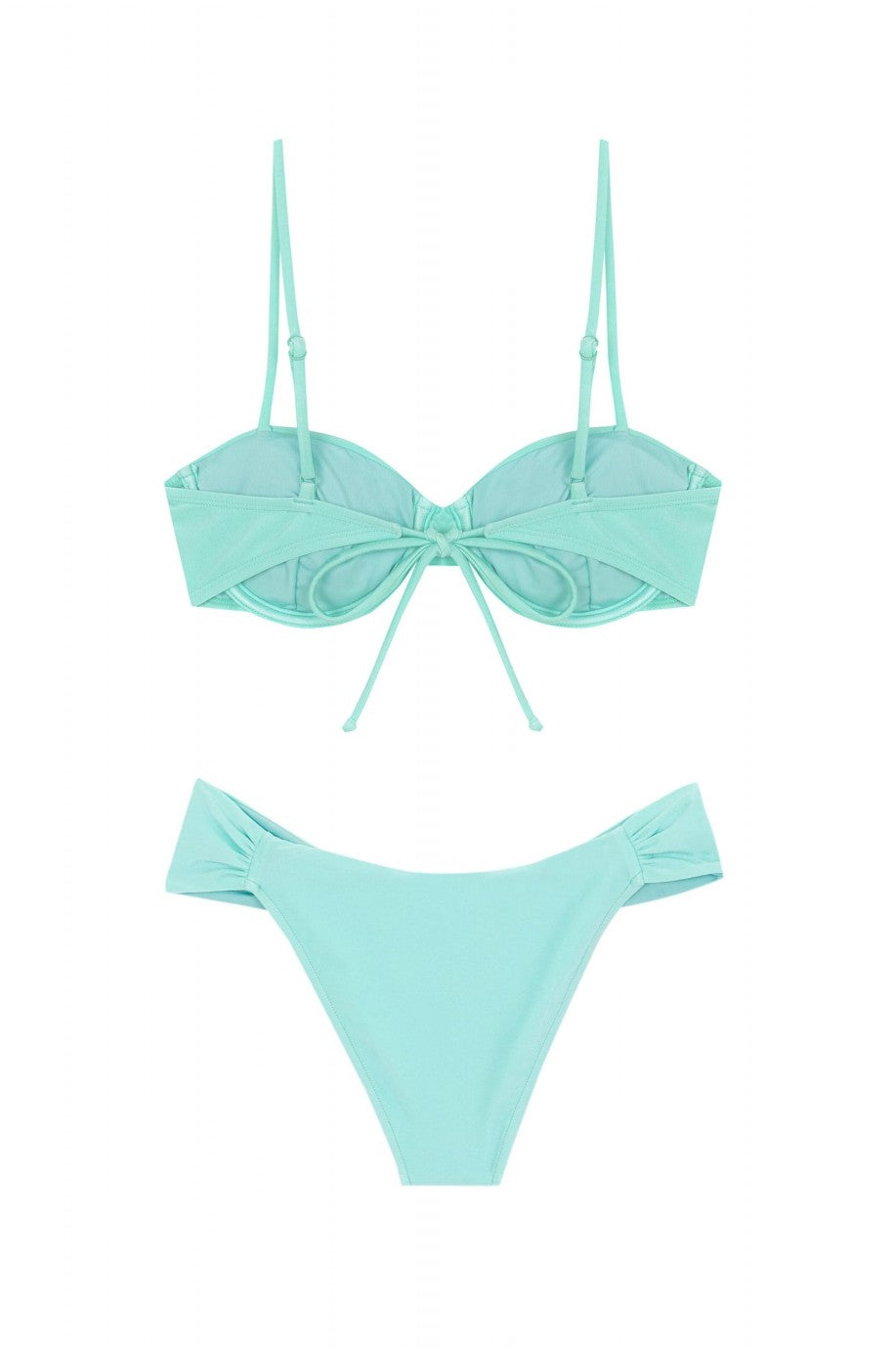 BIKINI BALCONETTE TURQUOISE