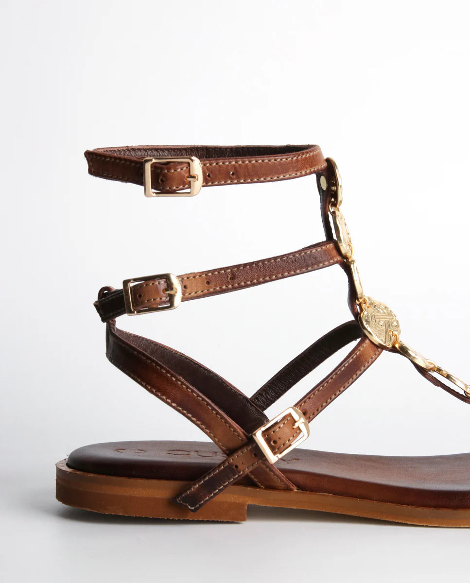 SANDALIAS NYSA CHOCO