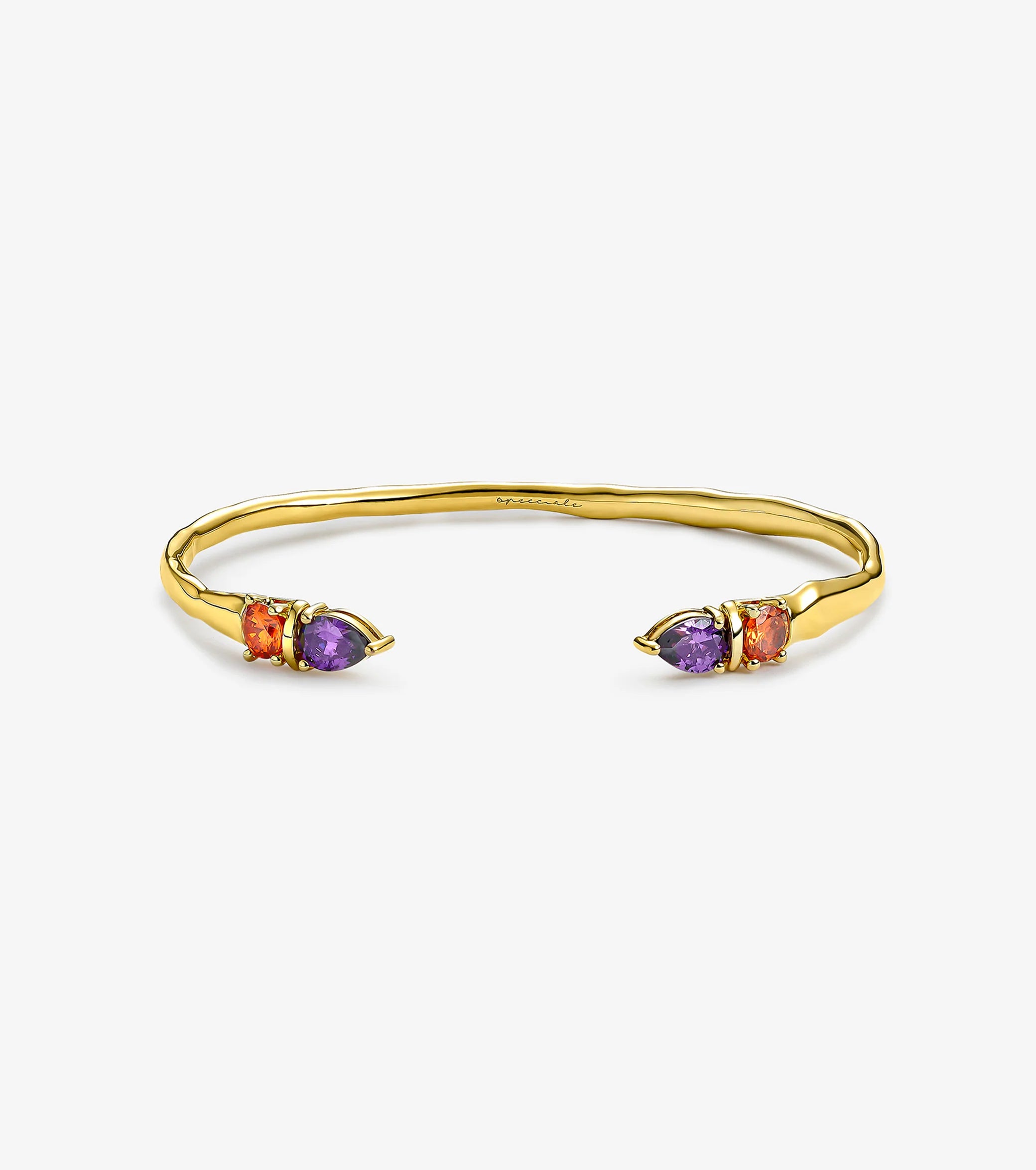 PULSERA MARTA MORADO/NARANJA