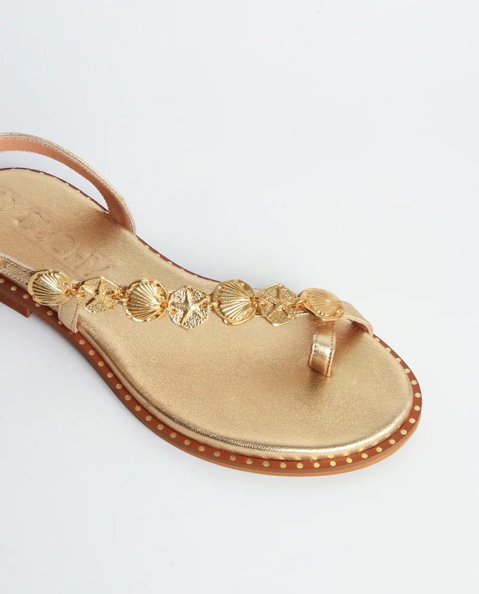 SANDALIAS TIMEA GOLD