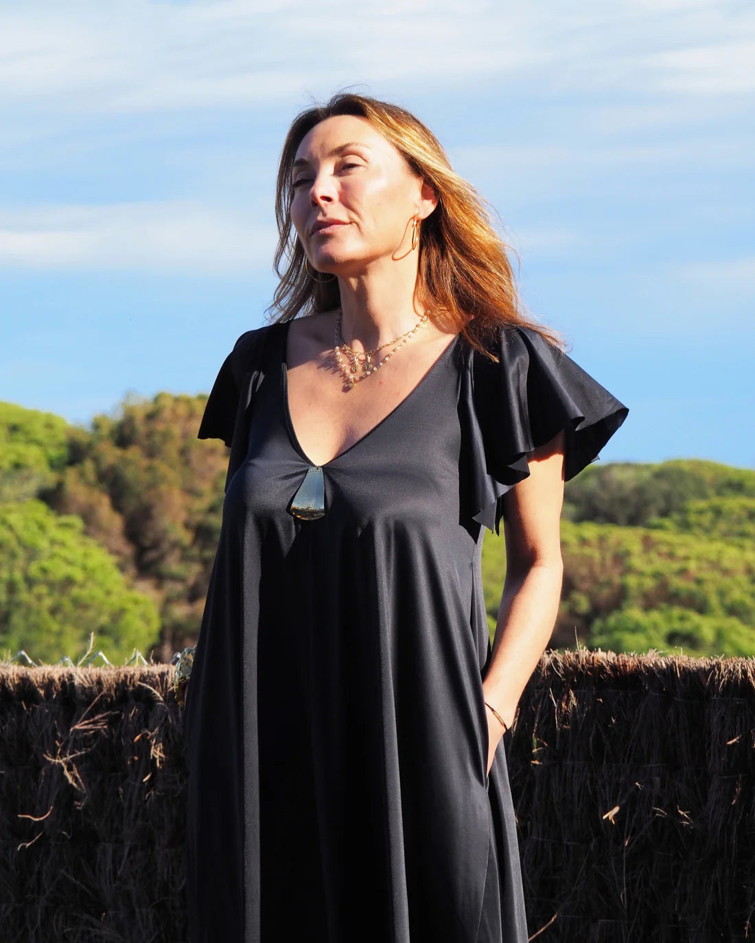 VESTIDO LUZ NEGRO