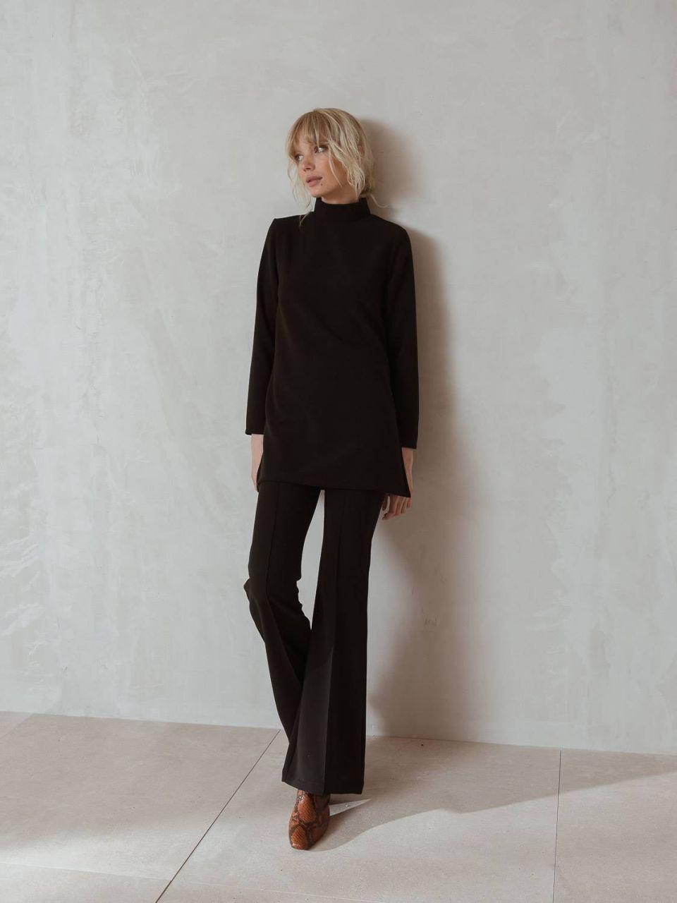 PANTALÓN FLARE NEGRO