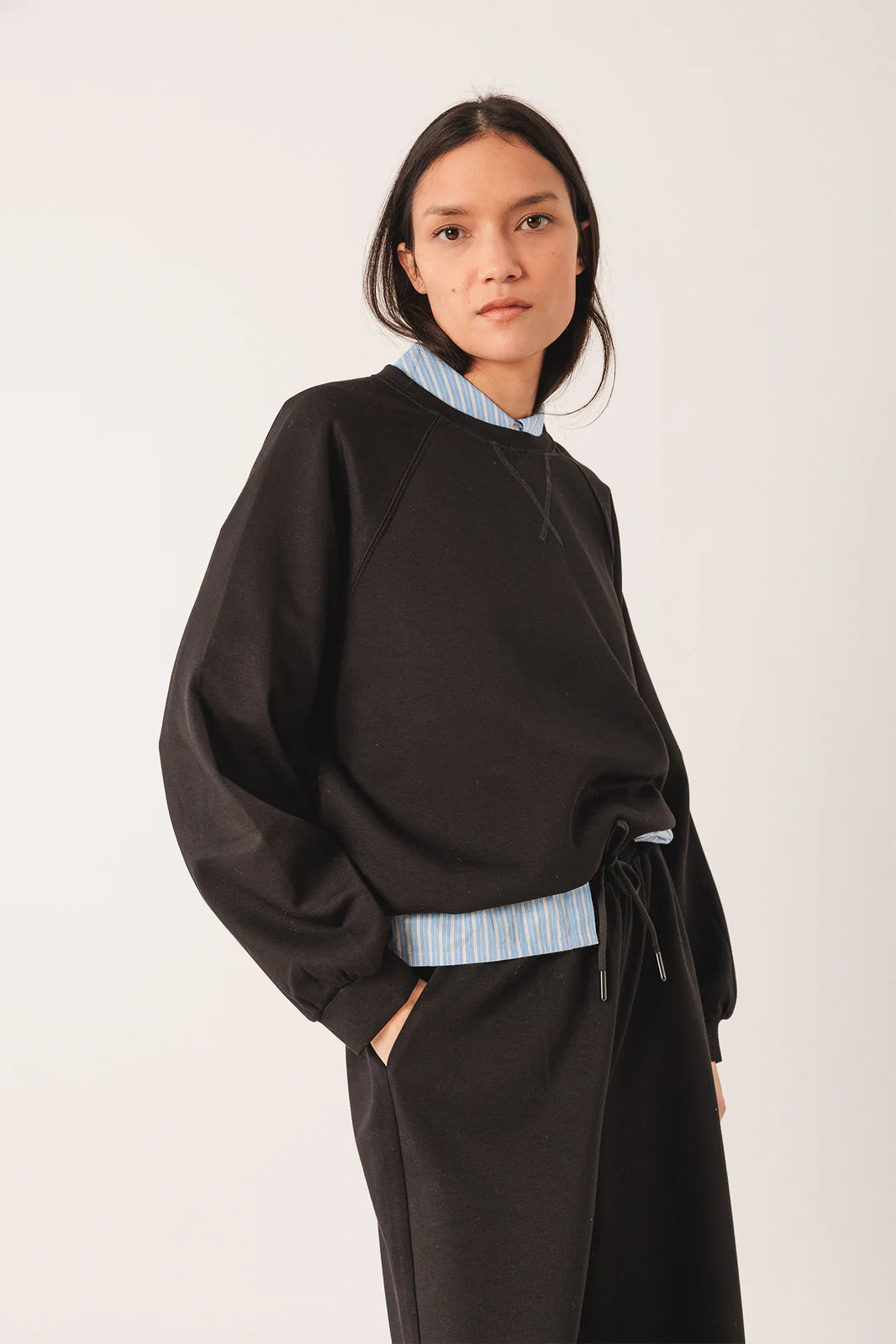 PANTALÓN WIDE LEG NEGRO