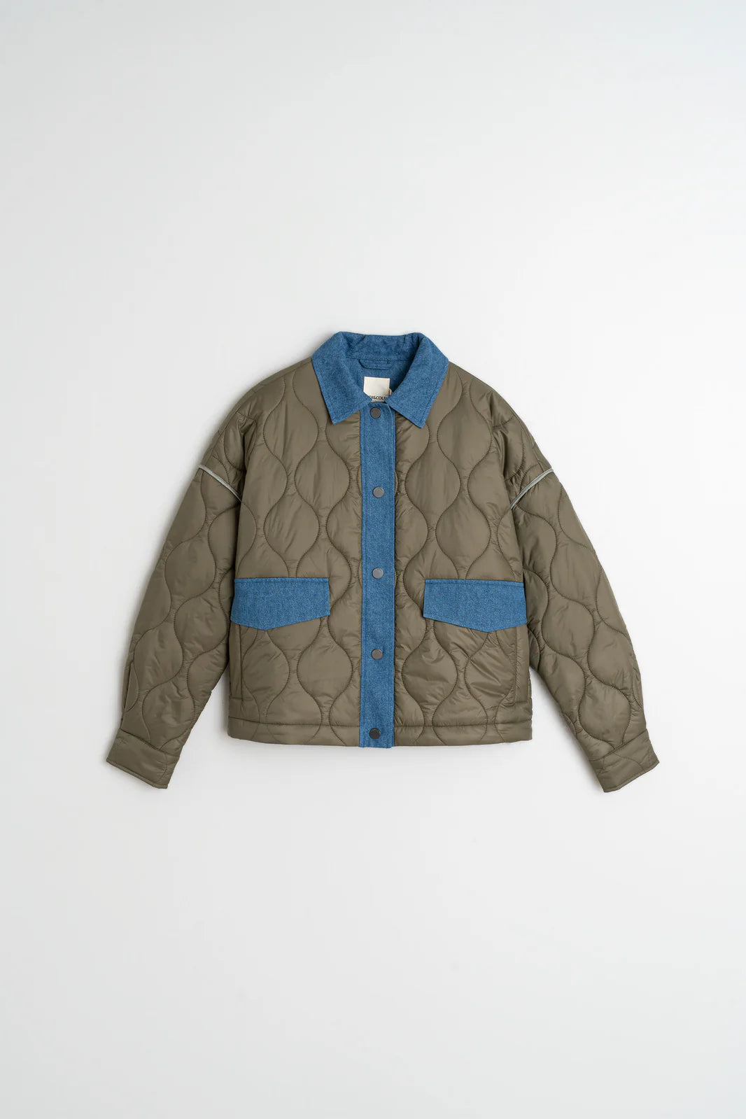 CAZADORA ACOLCHADA RETRO KHAKI