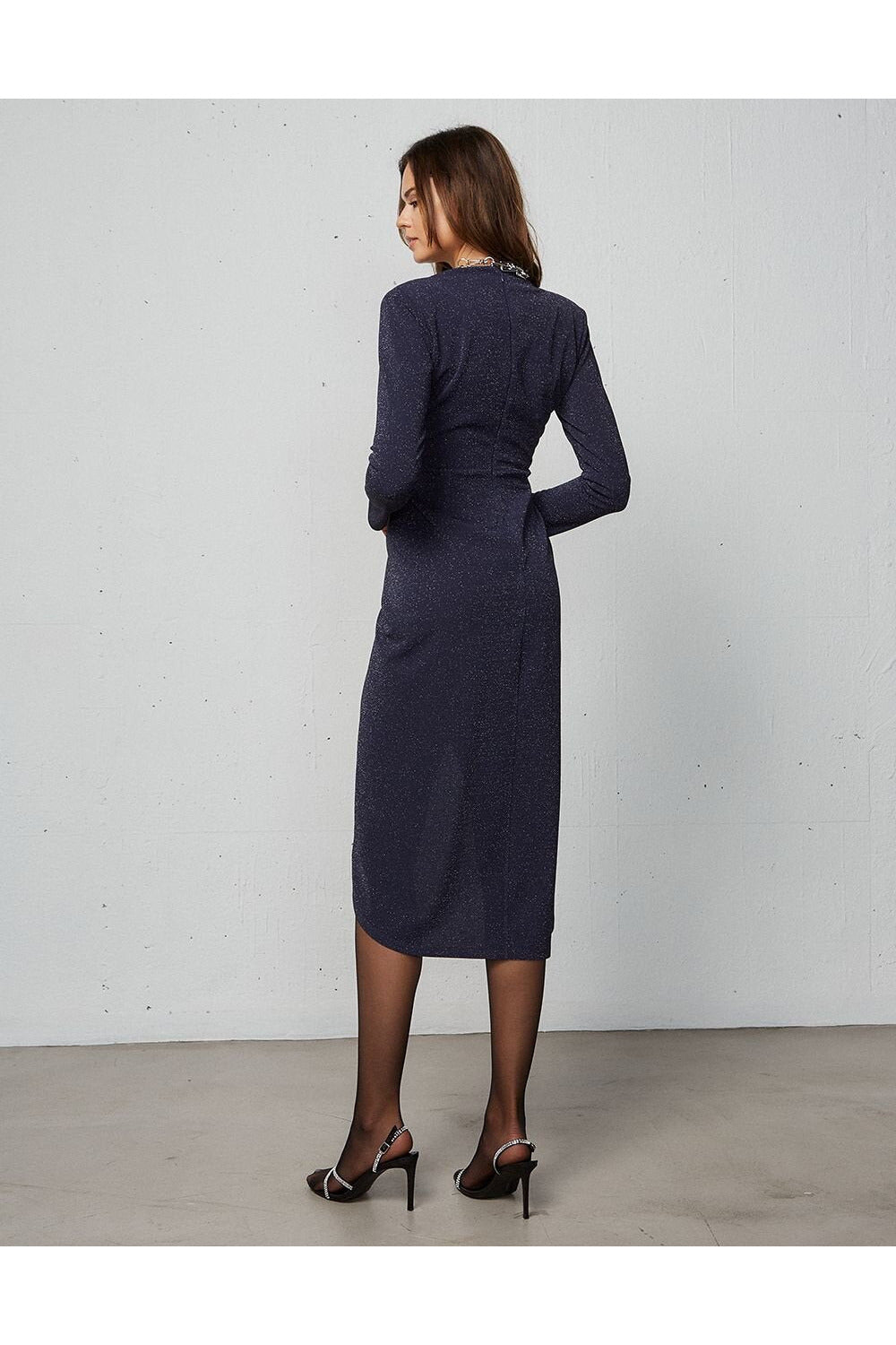 VESTIDO TEJIDO LUREX BSB