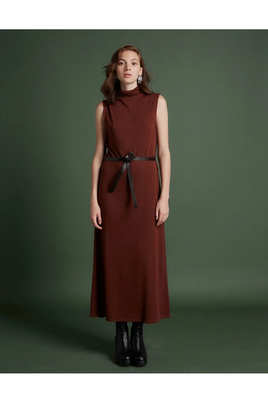 Vestido Punto Brown BSB