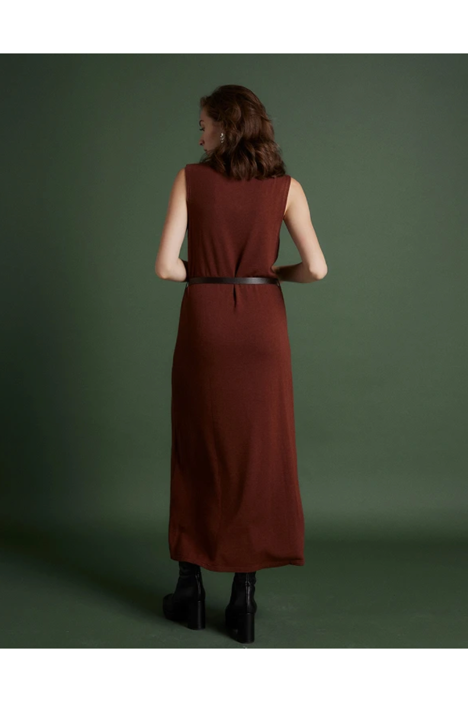 Vestido Punto Brown BSB
