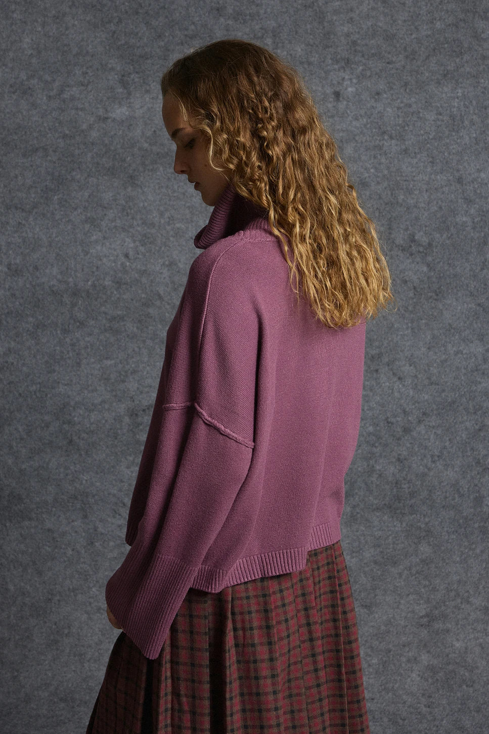 JERSEY CON CUELLO ALTO DESMONTABLE BORGOÑA