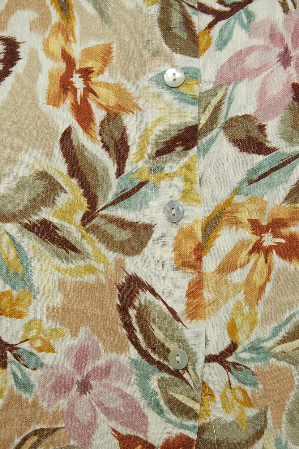 BLUSA DE LINO ESTAMPADO FLORAL