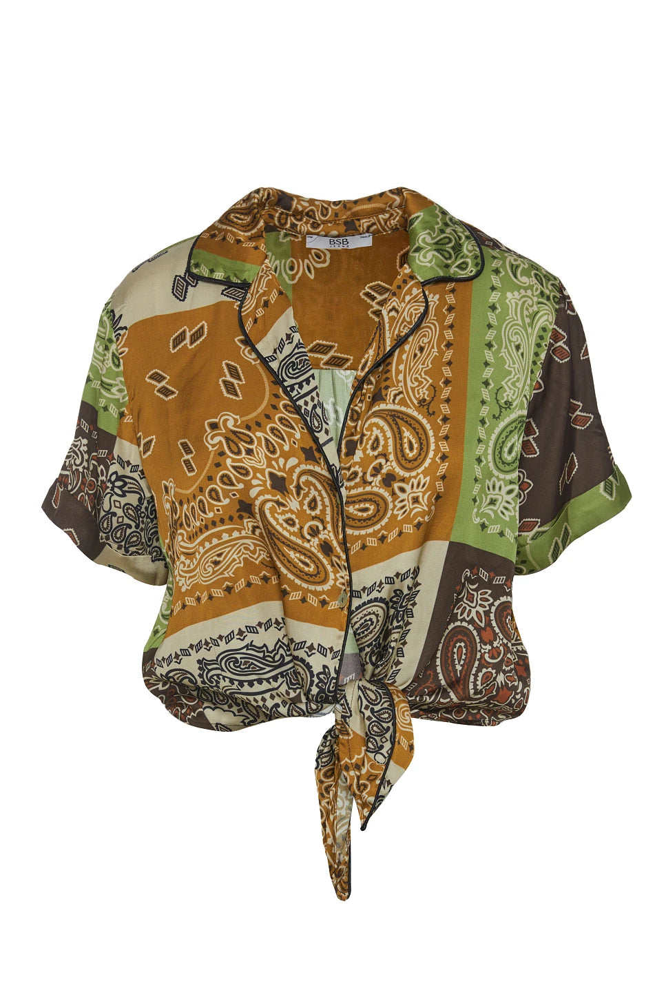 CAMISA ESTAMPADA MANGA CORTA