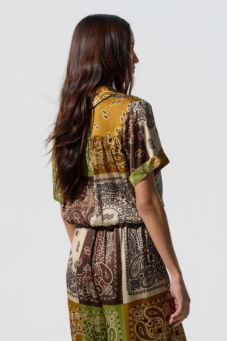 CAMISA ESTAMPADA MANGA CORTA