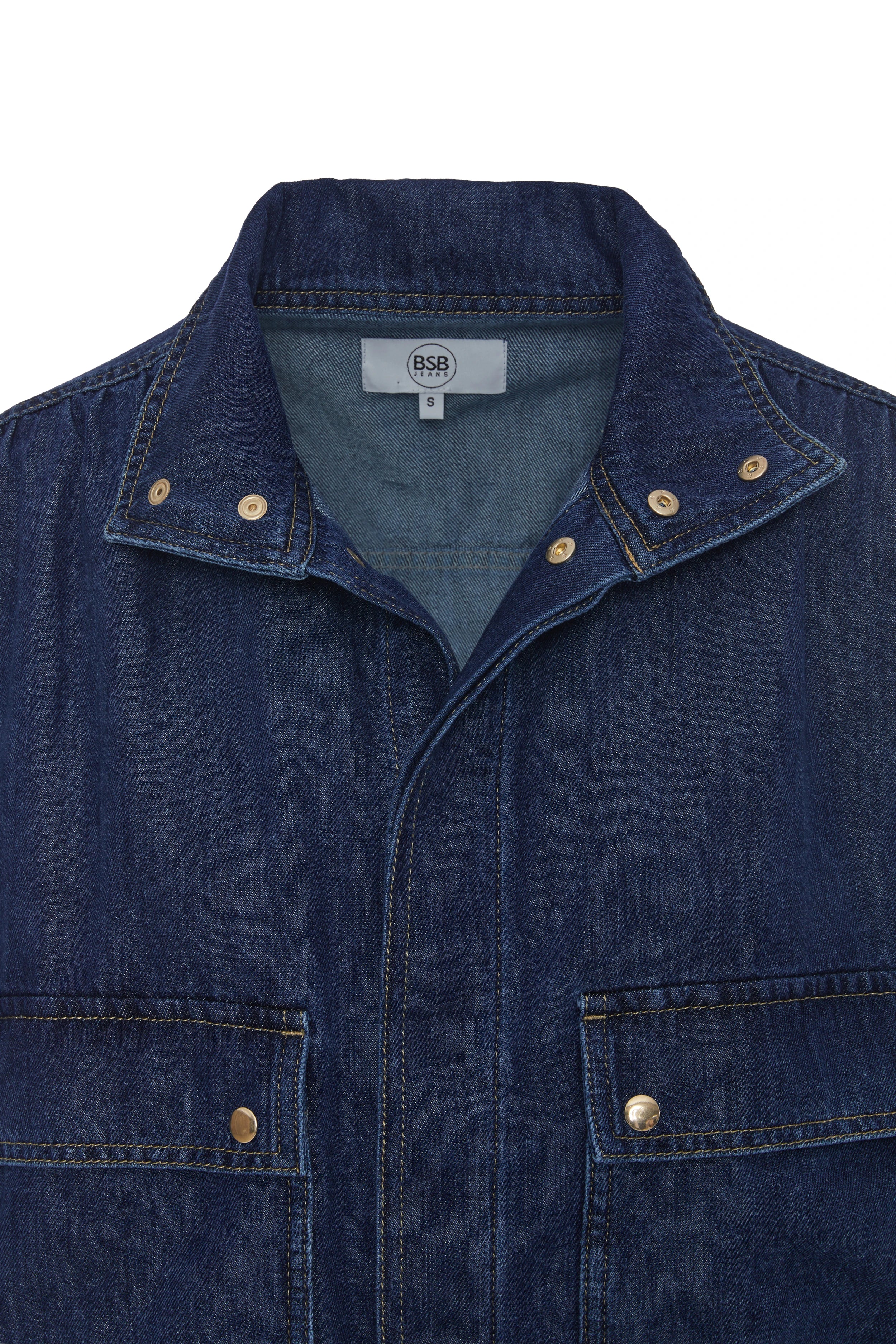 CHAQUETA BOMBER DENIM