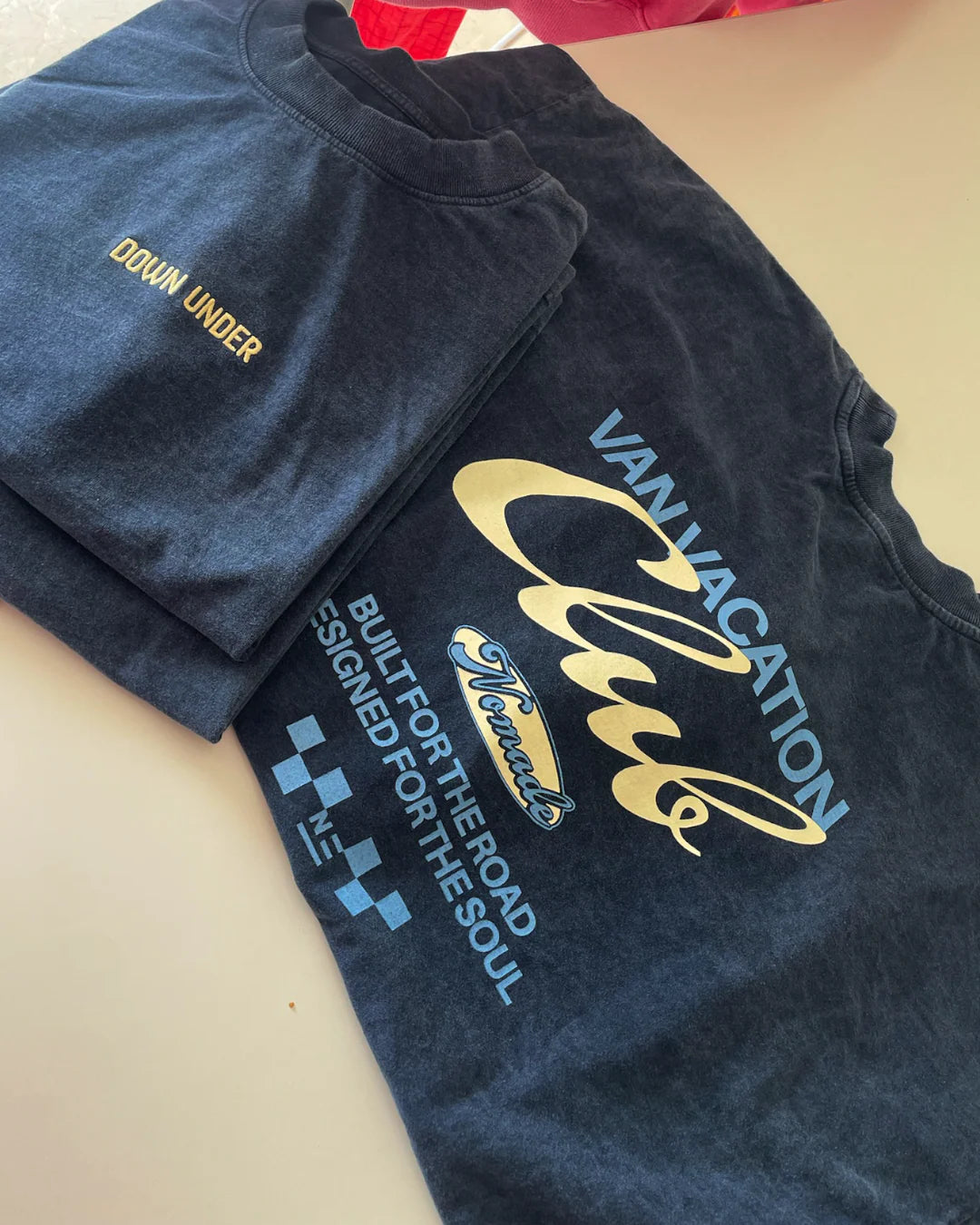 CAMISETA NOMADE AZUL