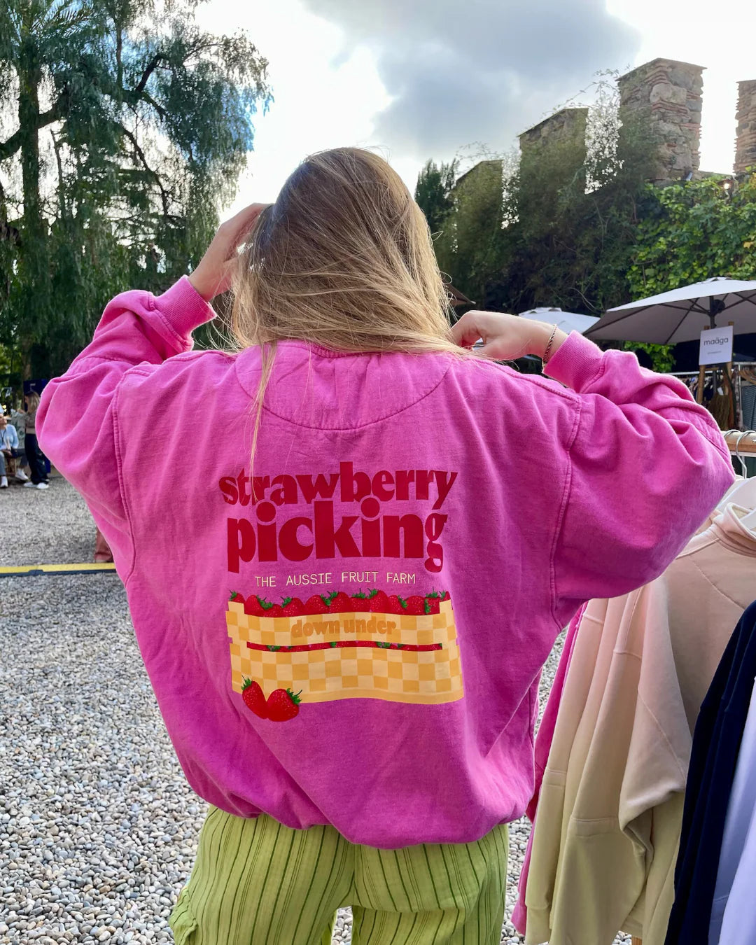 SUDADERA STRAWBERRY