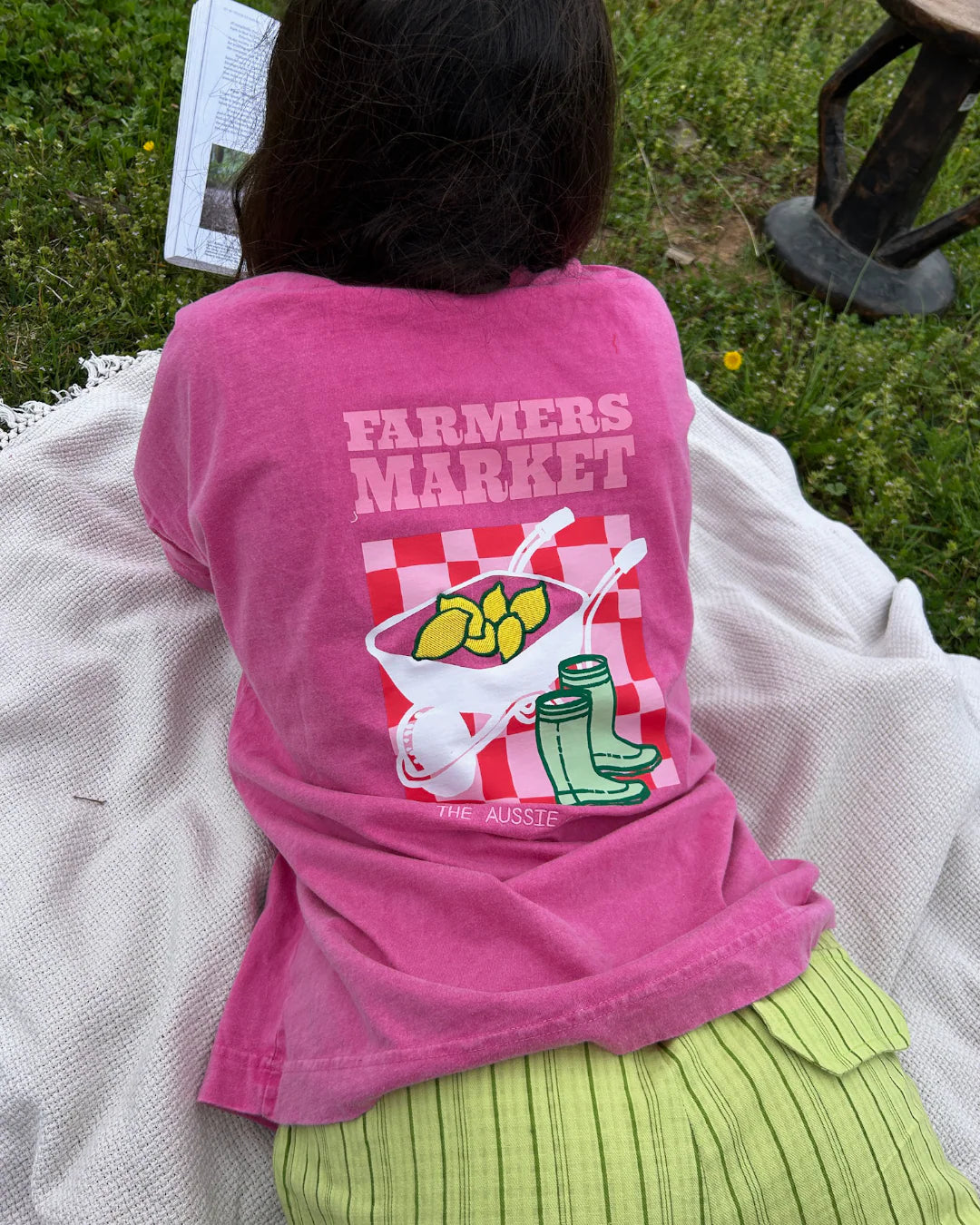 CAMISETA PINK FARM TEE