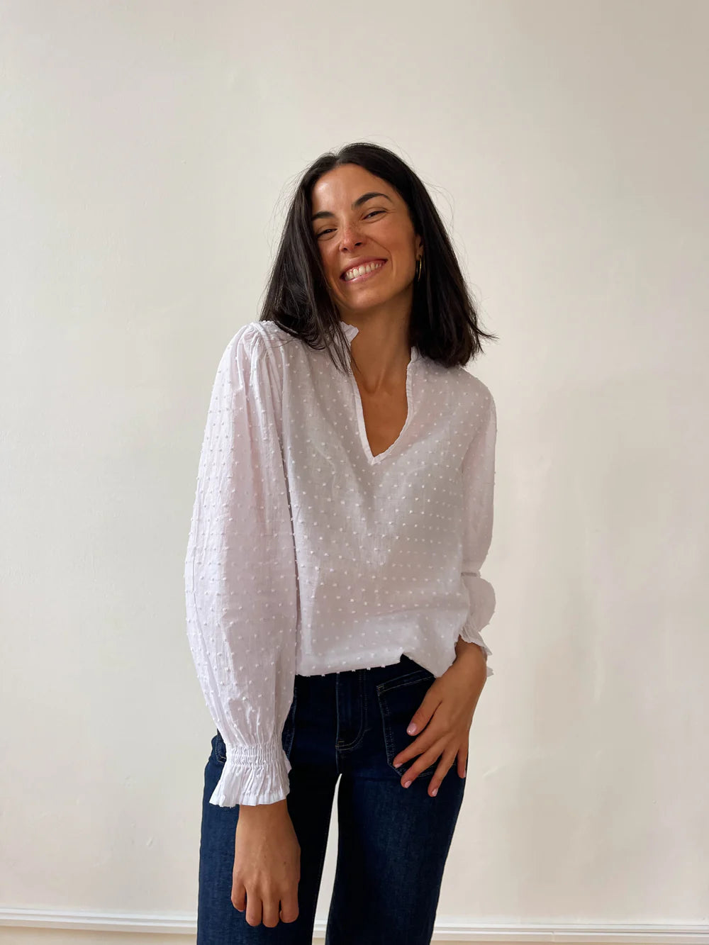 BLUSA ISABELLA BLANCA