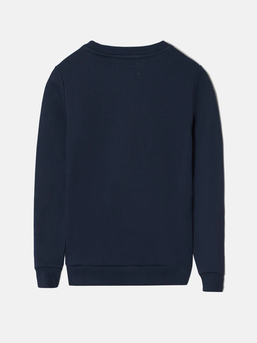 SUDADERA SILBON RAQUETA MEDIA AZUL MARINO
