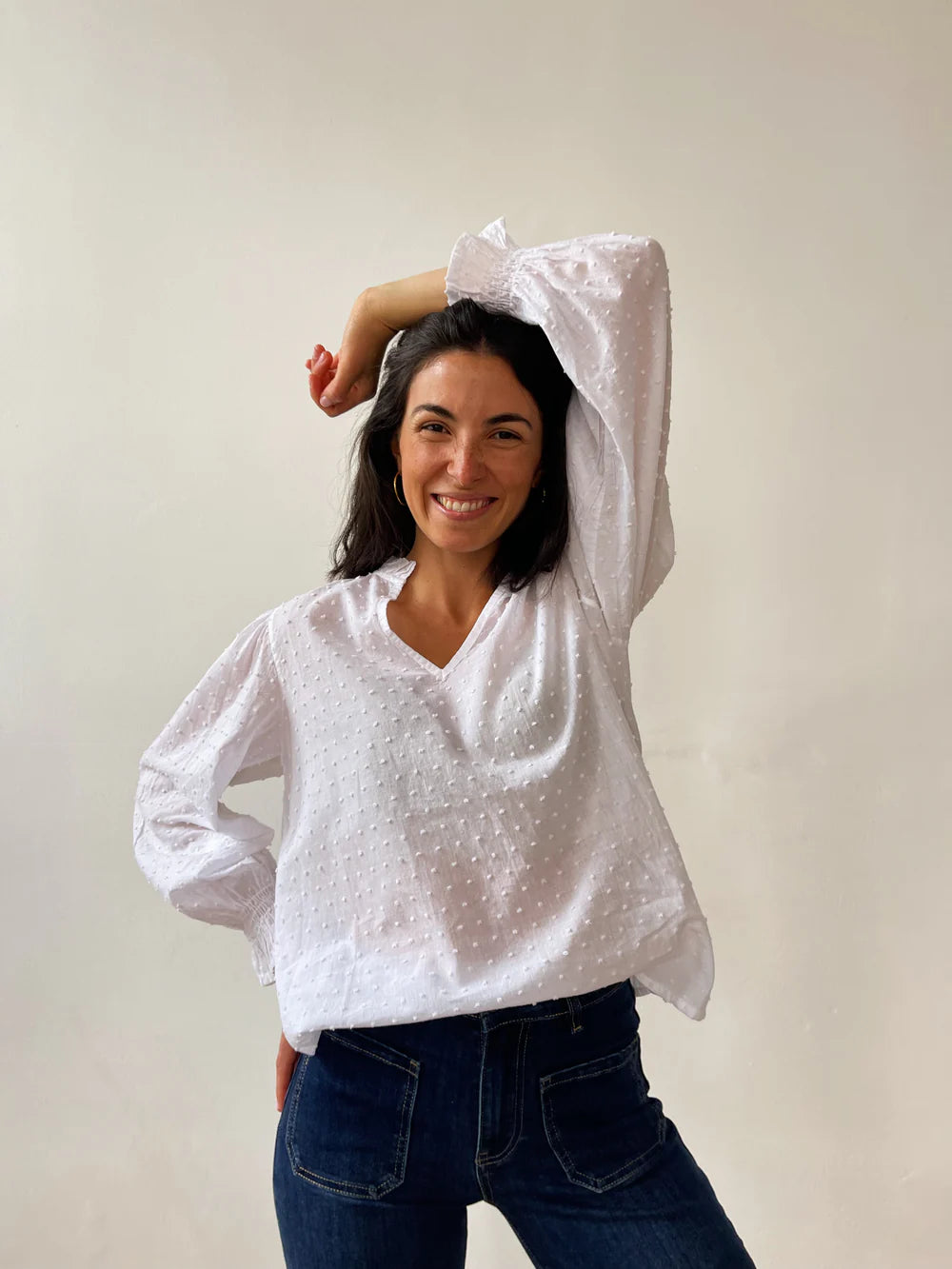 BLUSA ISABELLA BLANCA