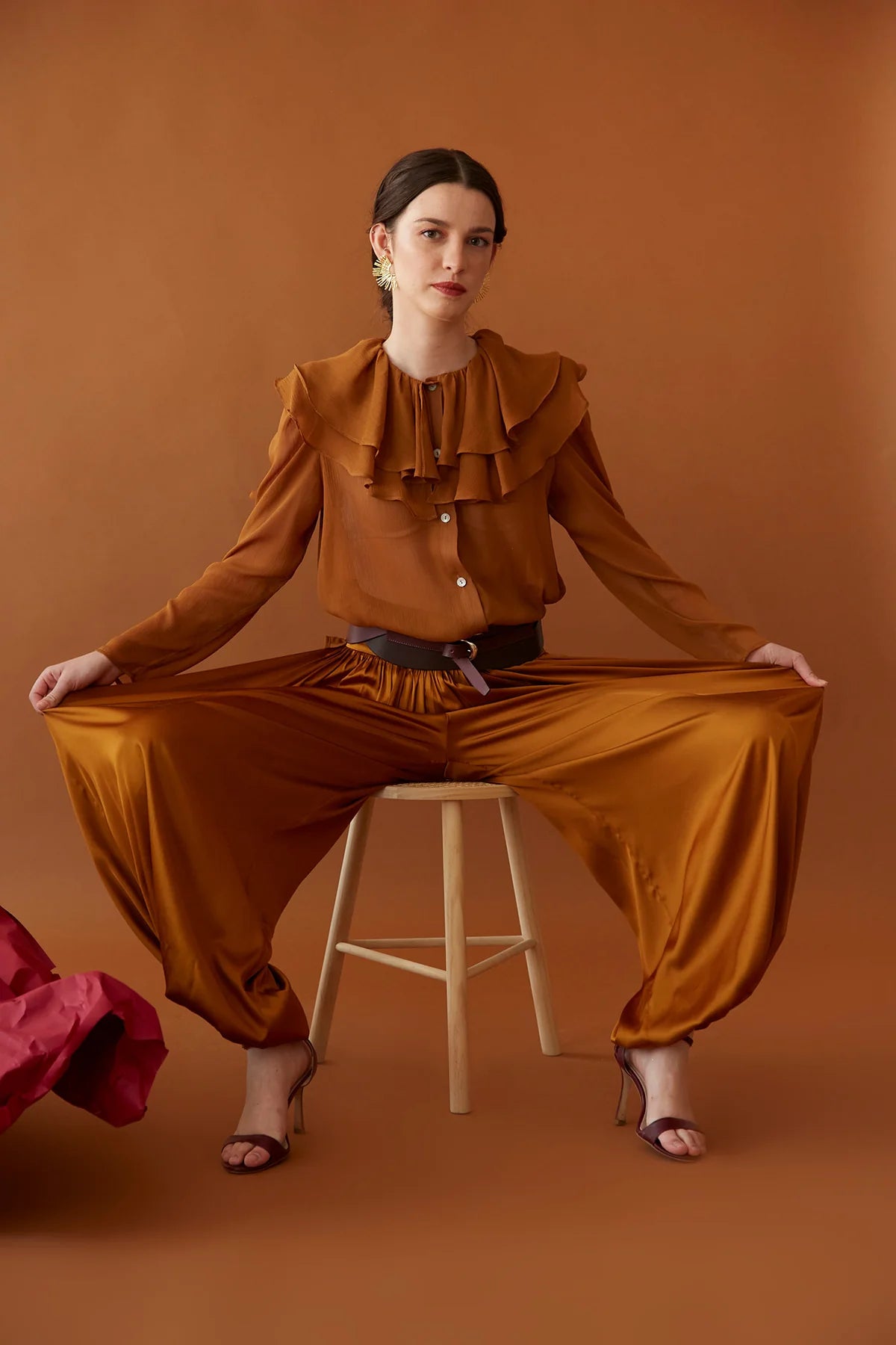 PANTALÓN ELVA DORADO