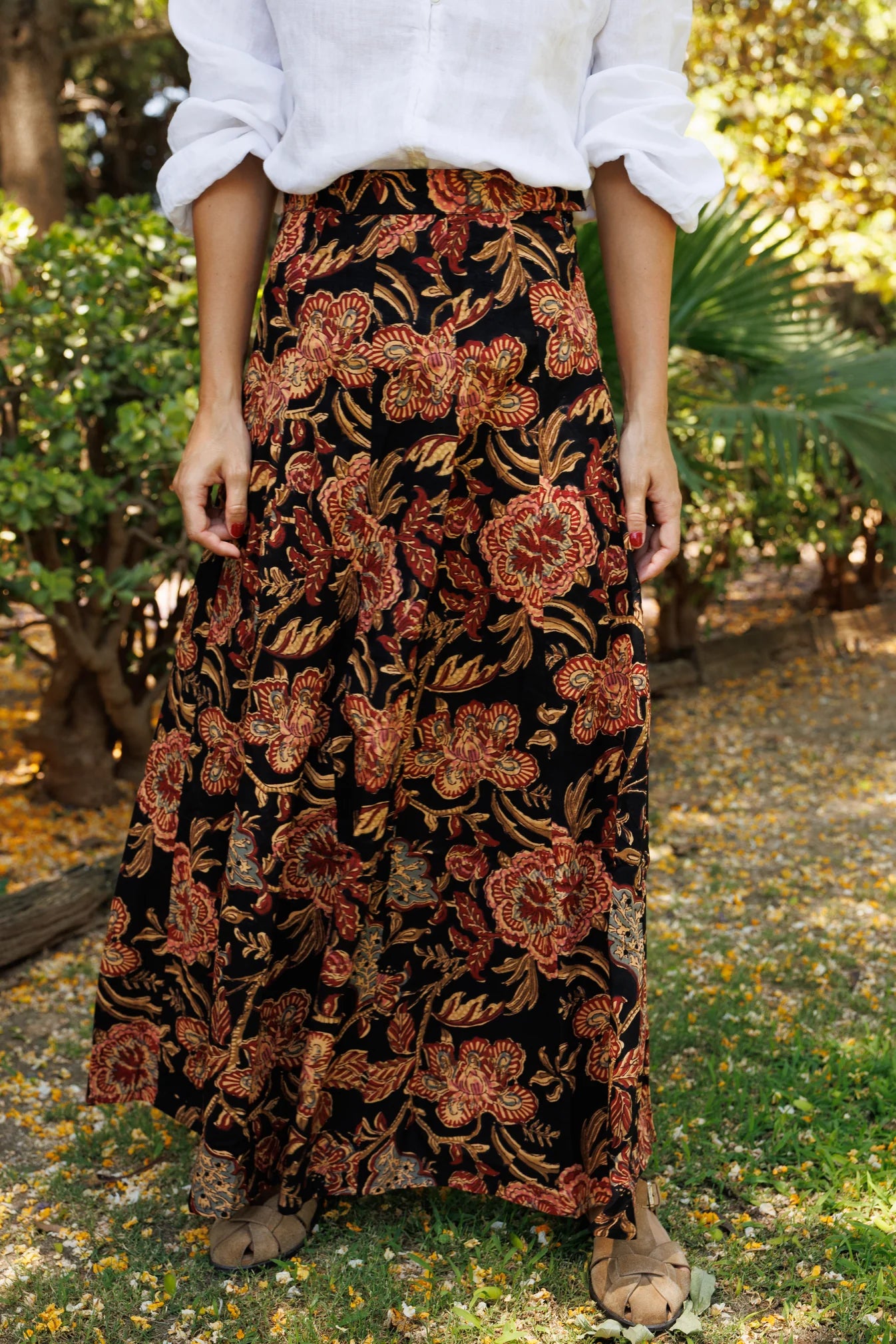 FALDA ALGODÓN NEGRA
