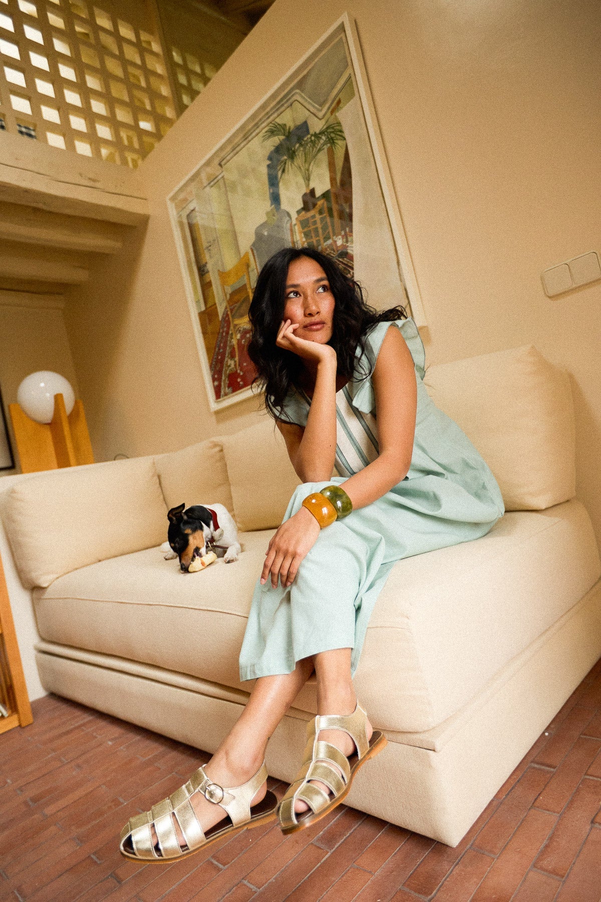 NAIRA BLUE DRESS