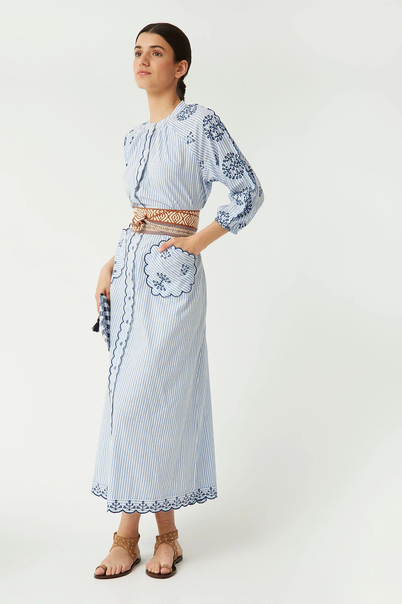 VESTIDO BABI CELESTE