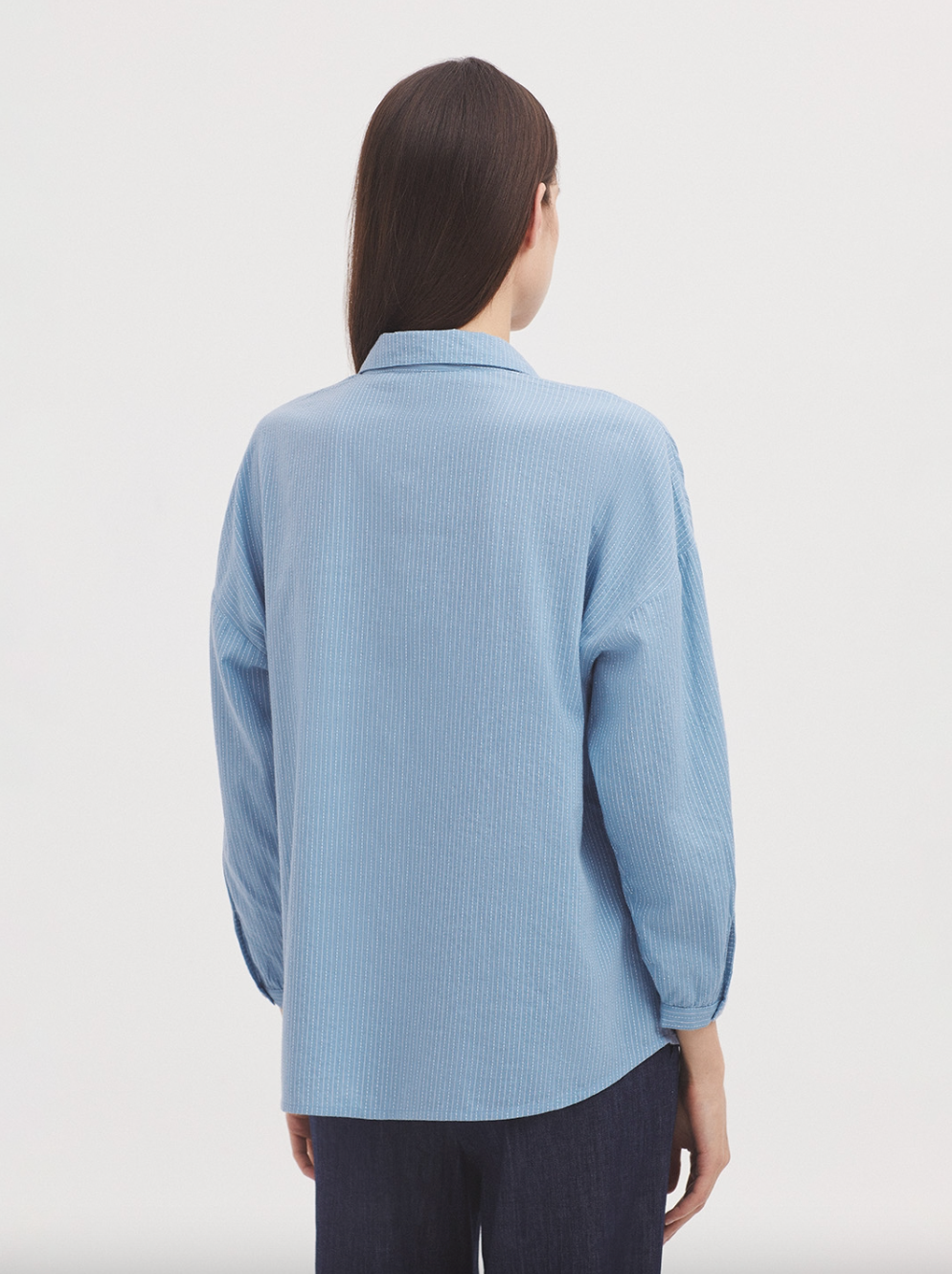 CAMISA JACQUARD PUNTADAS