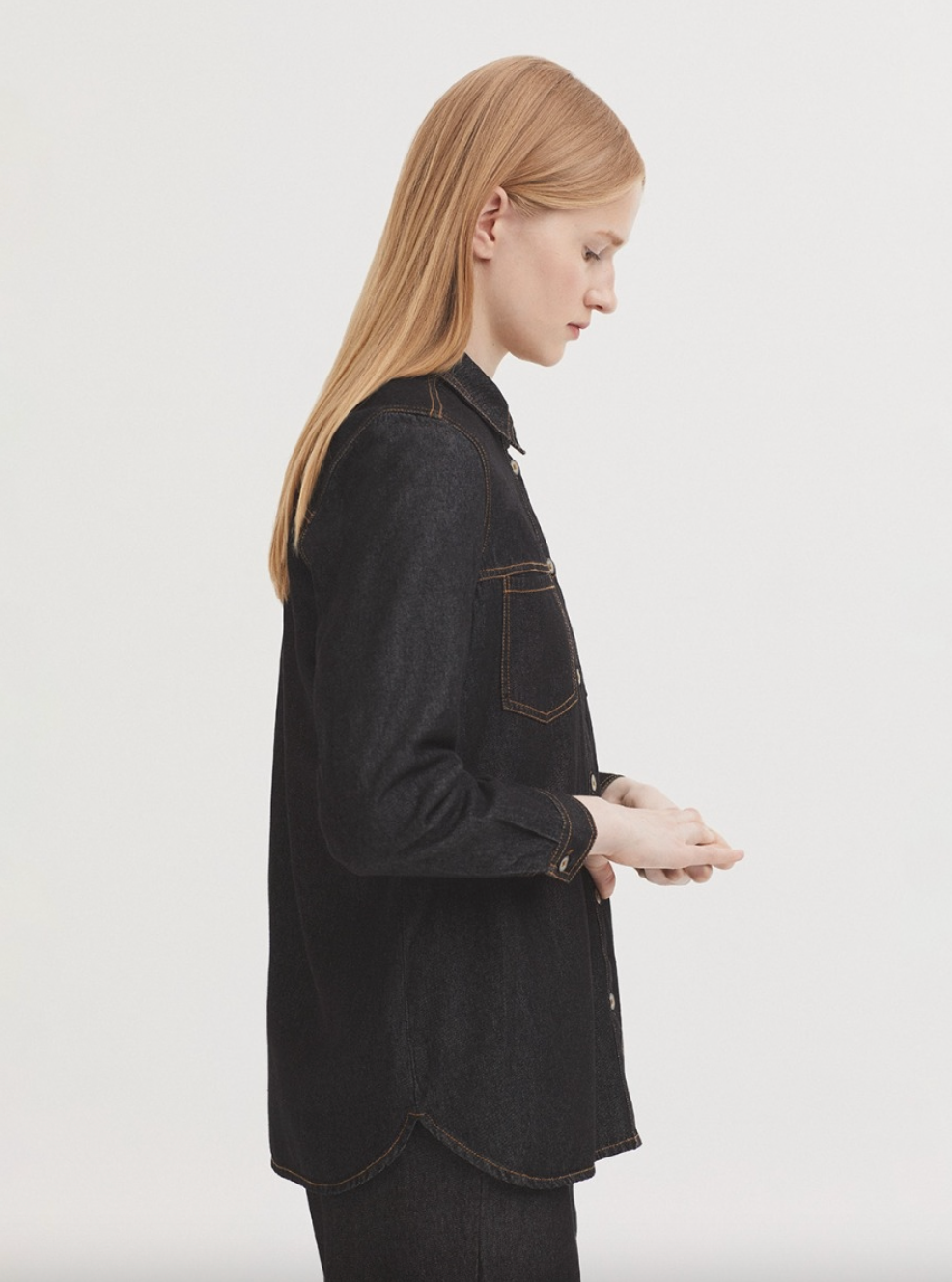 CAMISA TEJANA GRIS