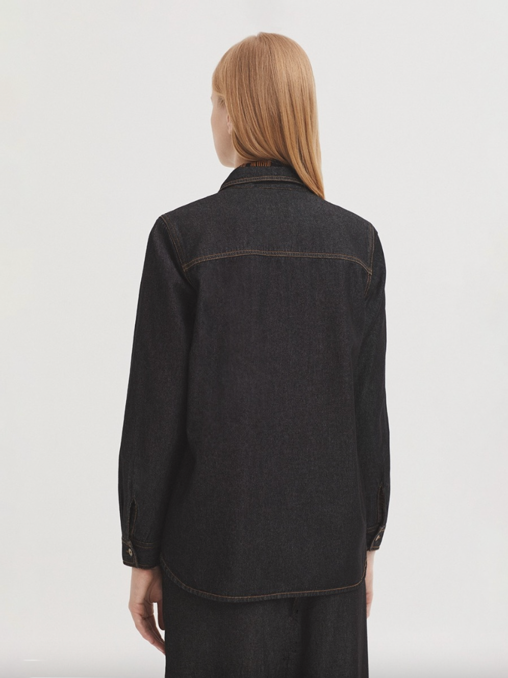 CAMISA TEJANA GRIS