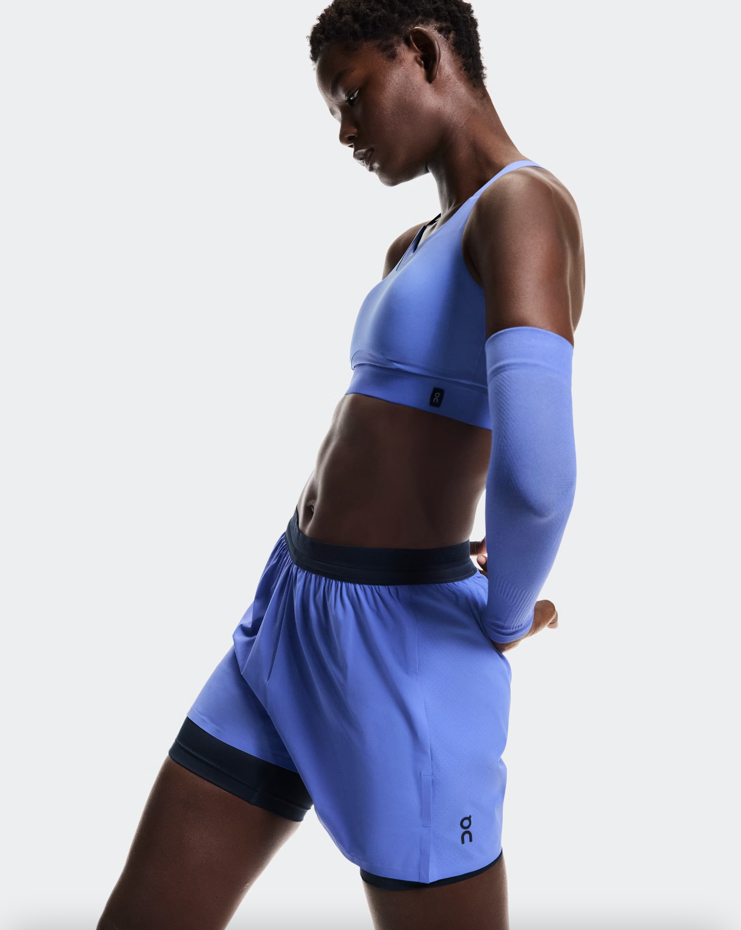3" PERFORMANCE 2/1 SHORTS WOMEN SAILOR NAVY