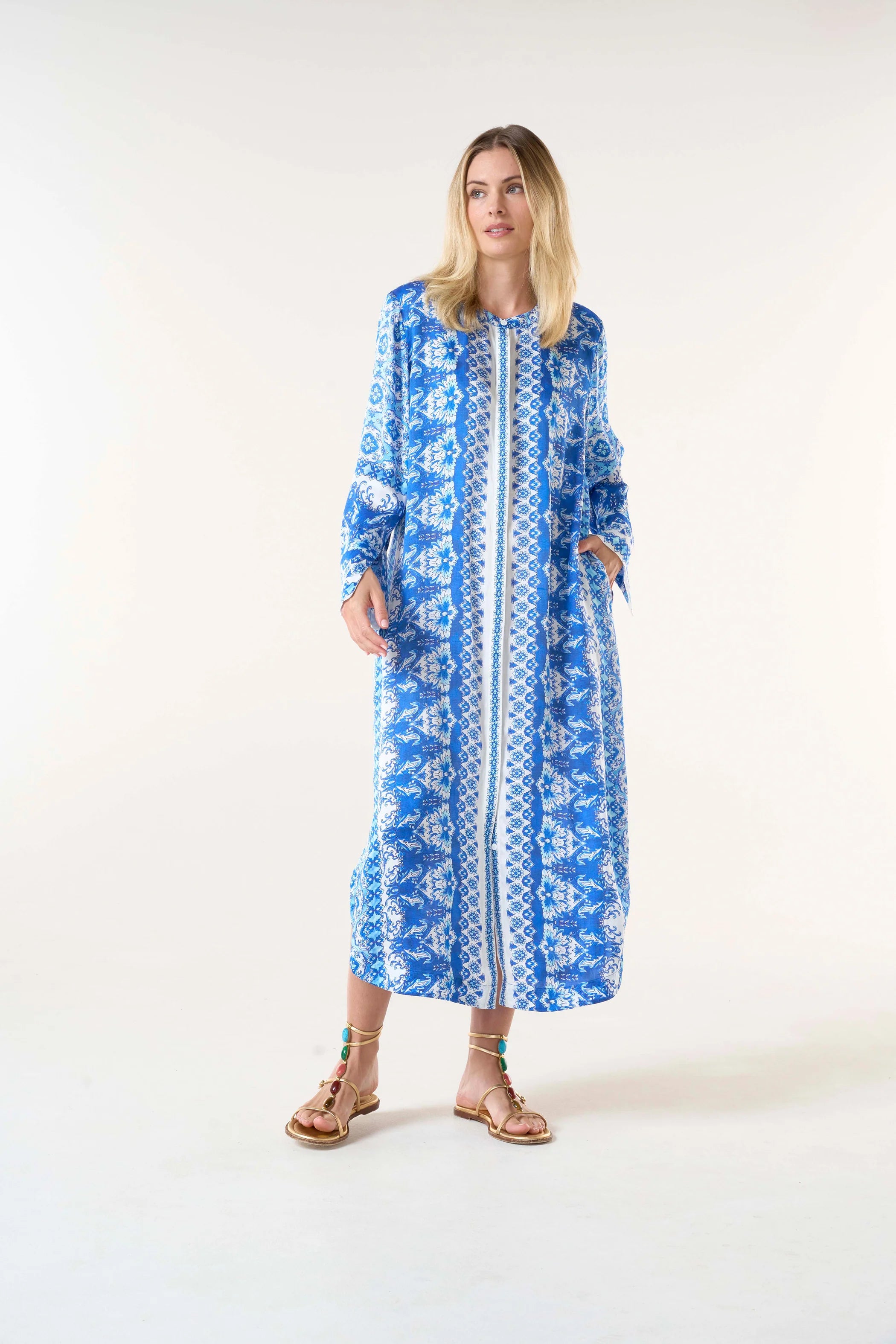 VESTIDO SANI MAXI PLACEMENT KASBAH
